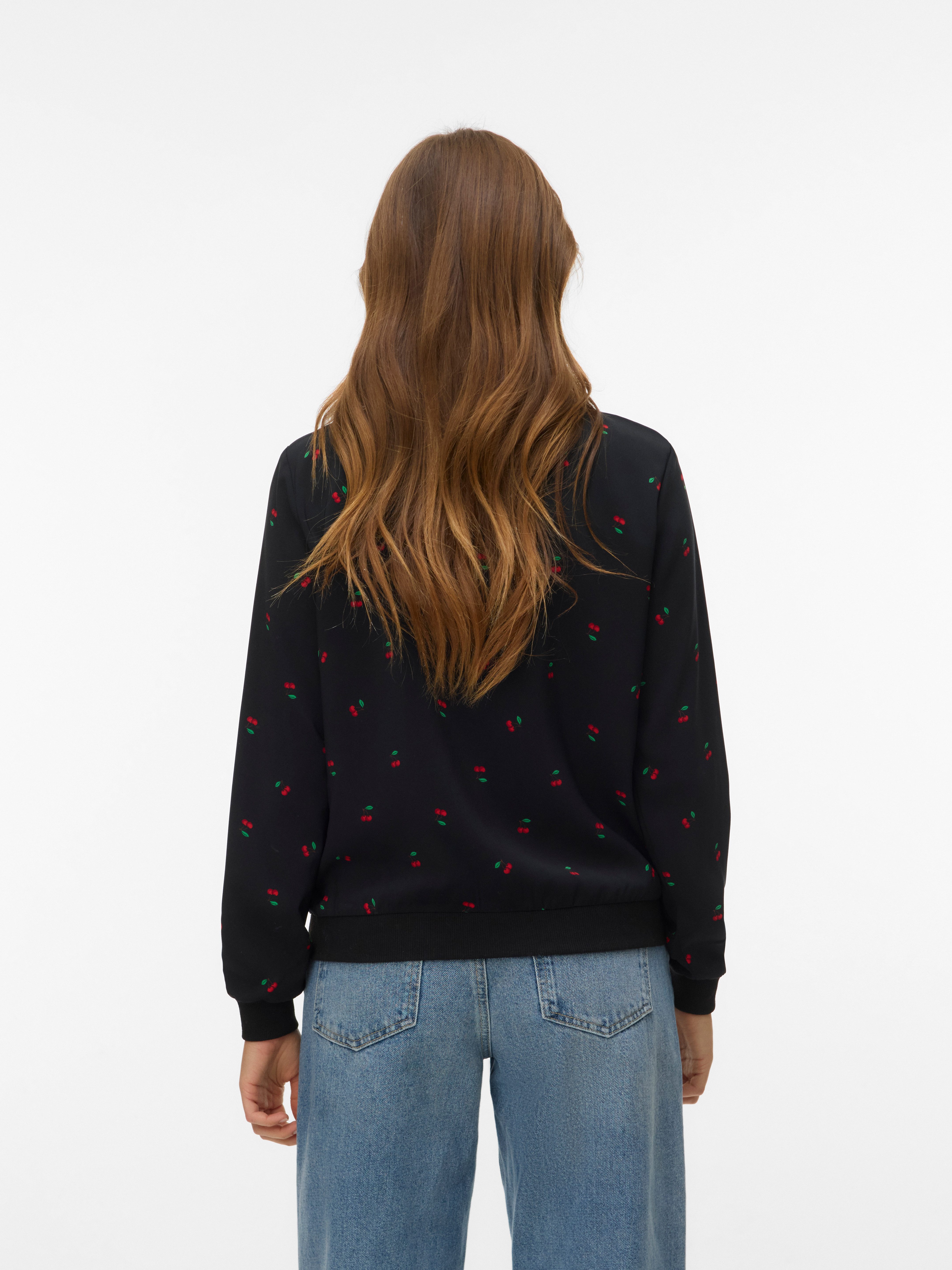 Vero Moda Blouson VMCOCO L/S BOMBER AOP WVN NOOS Materialmix günstig online kaufen