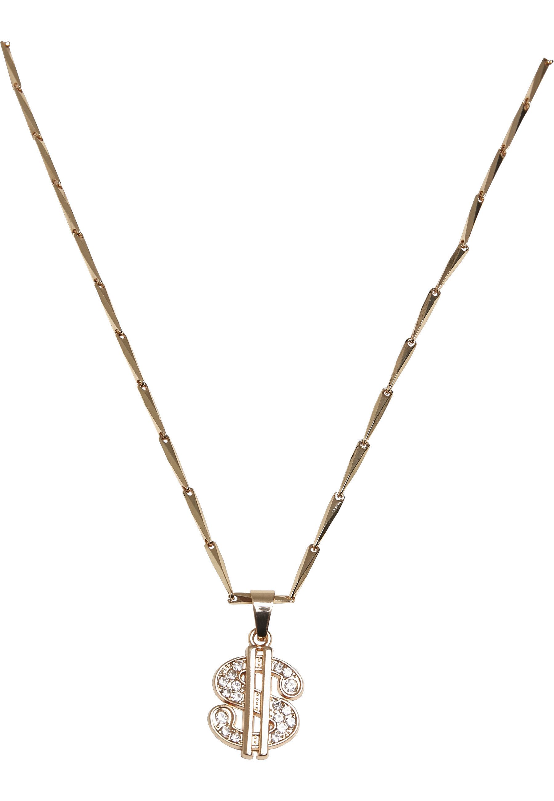 Edelstahlkette Urban Classics Unisex Small Dollar Necklace
