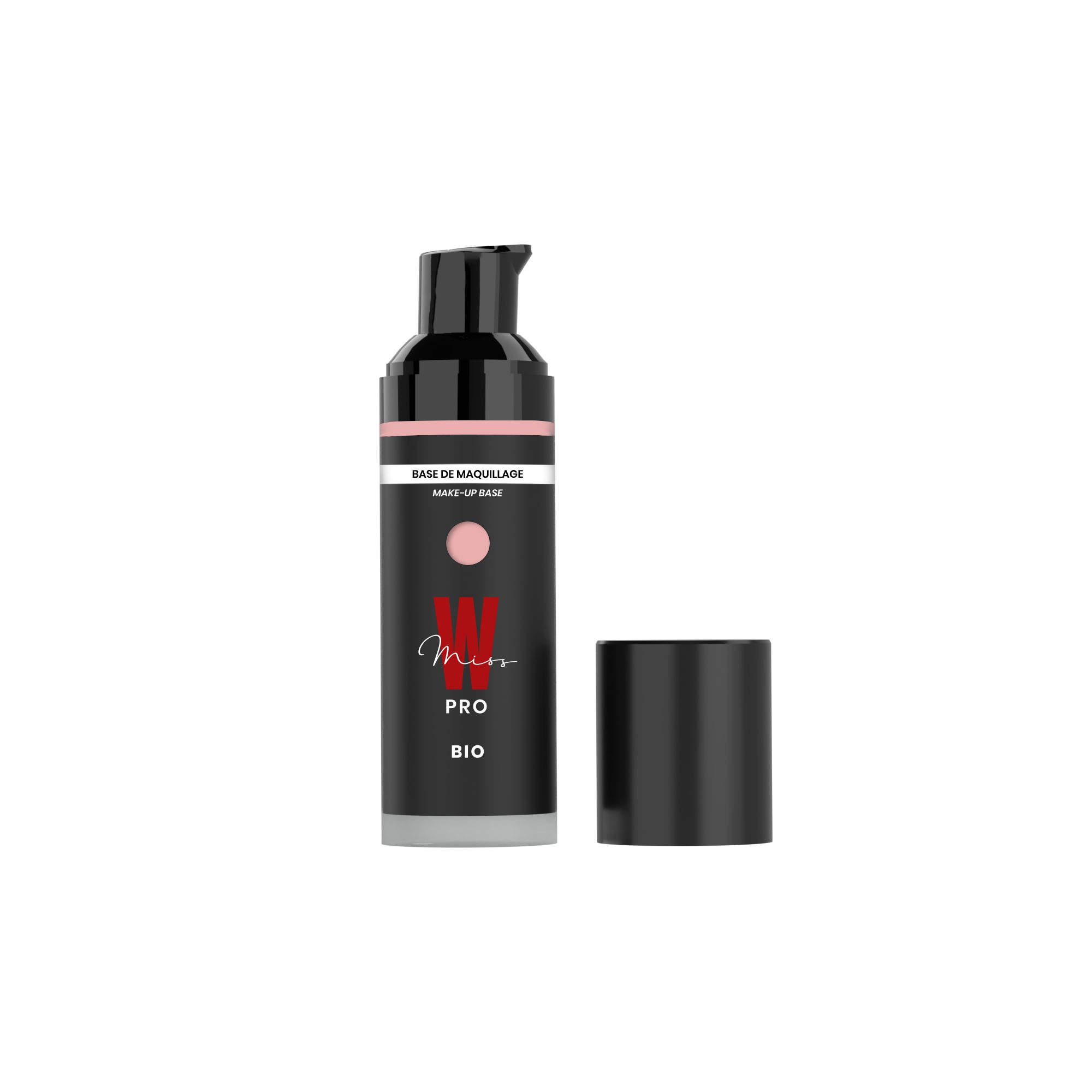 Miss W Pro Make-up Biologische vegane Foundation mit lichtreflektierendem Effekt, Biologische, vegane Foundation für strahlenden Teint, 1,01 fl.oz