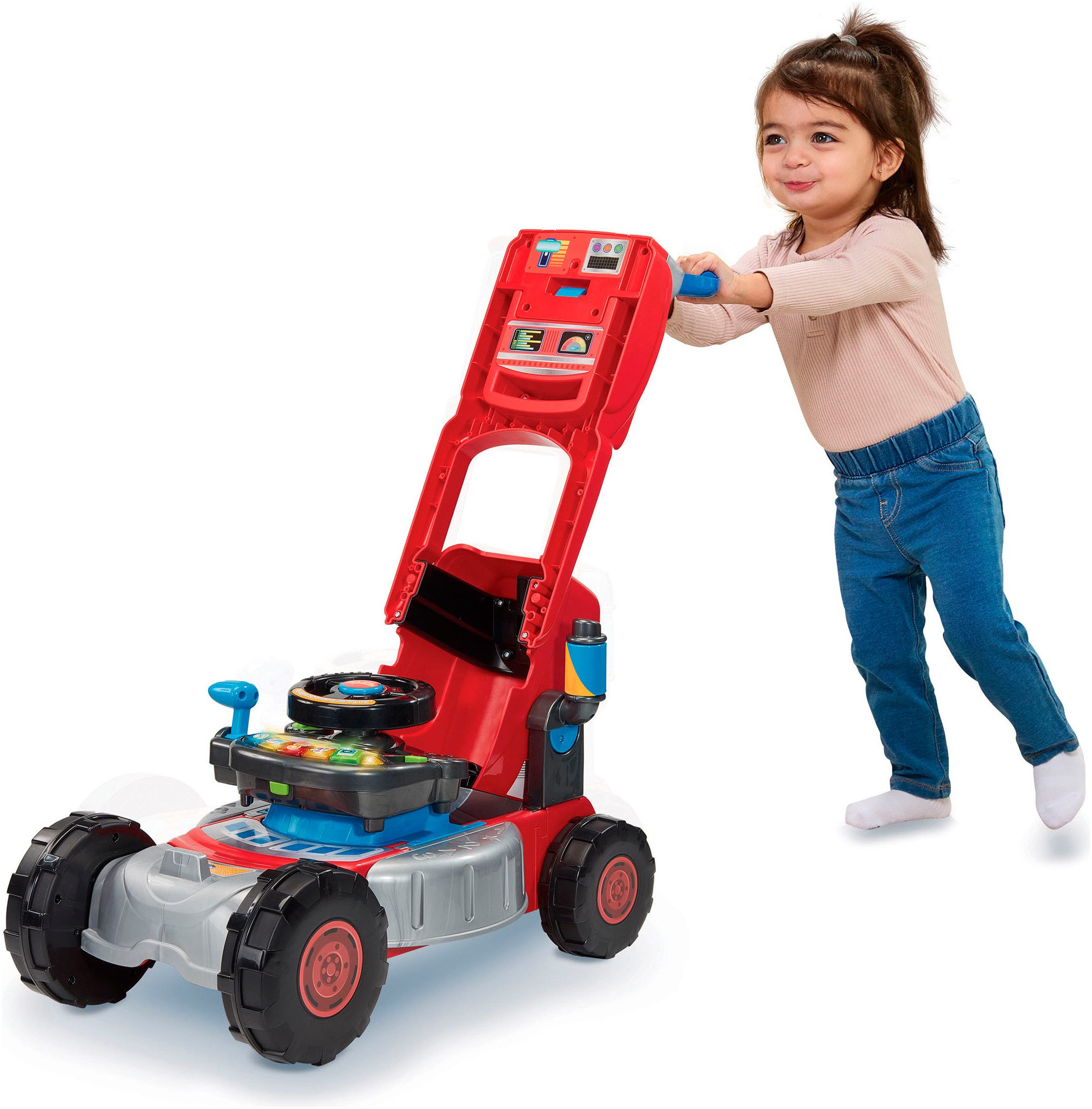 Vtech® Lernspielzeug Babys 3-in-1 Traktor & Rasenmäher – Bild 5 von 5