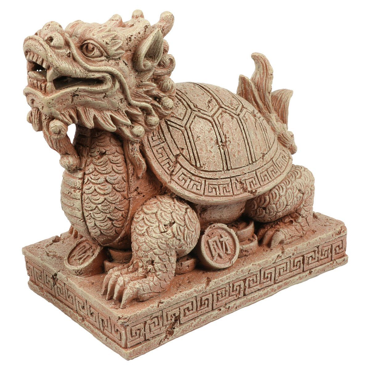 Aquariendeko Aquarium Dekoration Zodiac Schildkröte