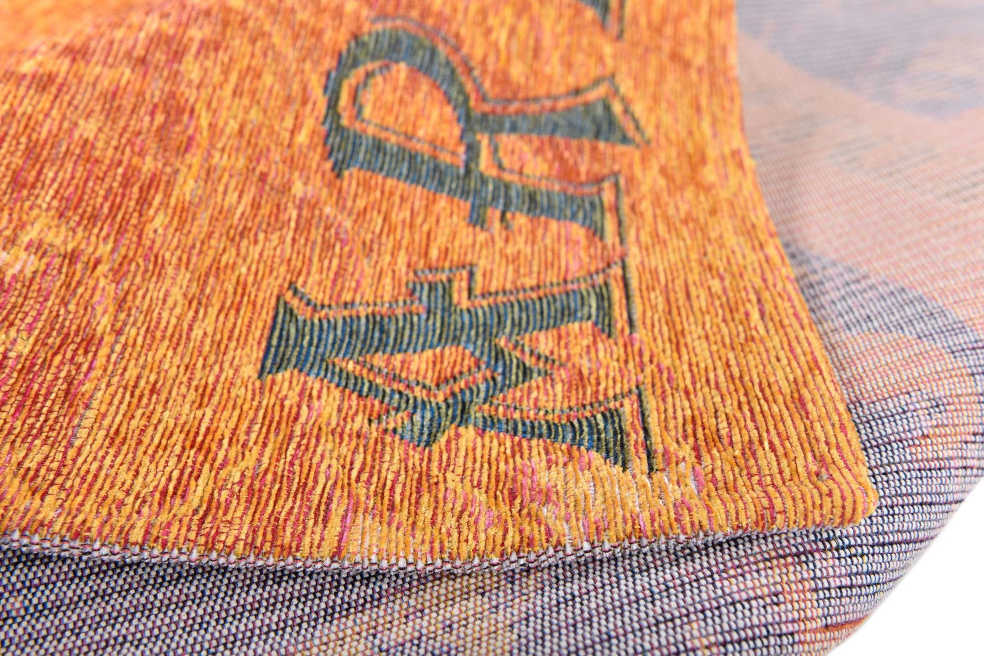 Gino Falcone Teppich Cosima-115, rechteckig, Höhe: 3 mm, flachgeweber Jaquard-Teppich, mit Chenillegarn, modernes Design