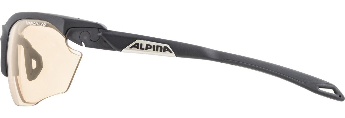 HR FIVE VL+ TWIST Sports MATT BLACK Sonnenbrille Alpina