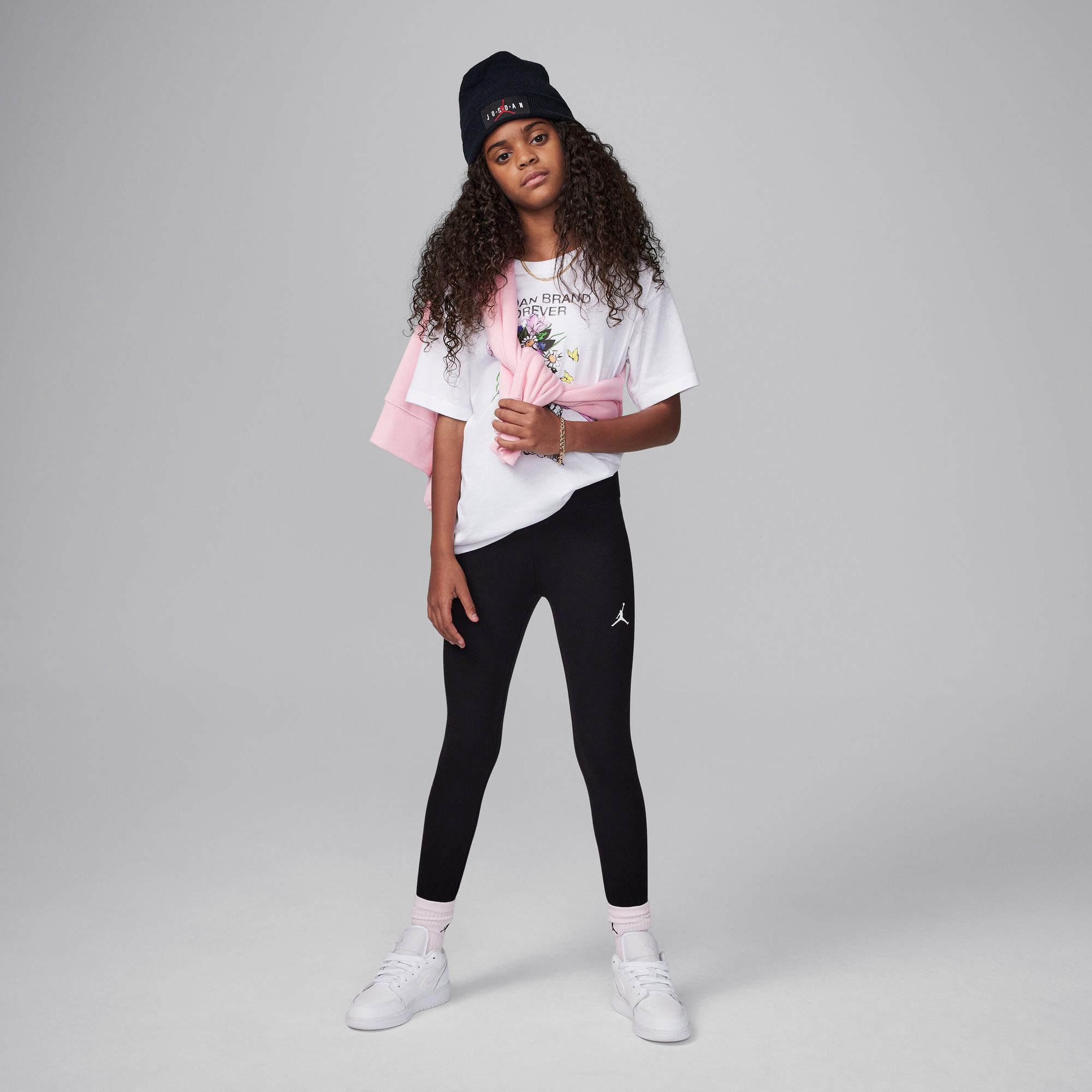 Jordan Leggings JDG ESSENTIALS LEGGING für aktive Children und Teens, mit Elasthan-Anteil, weiches Material