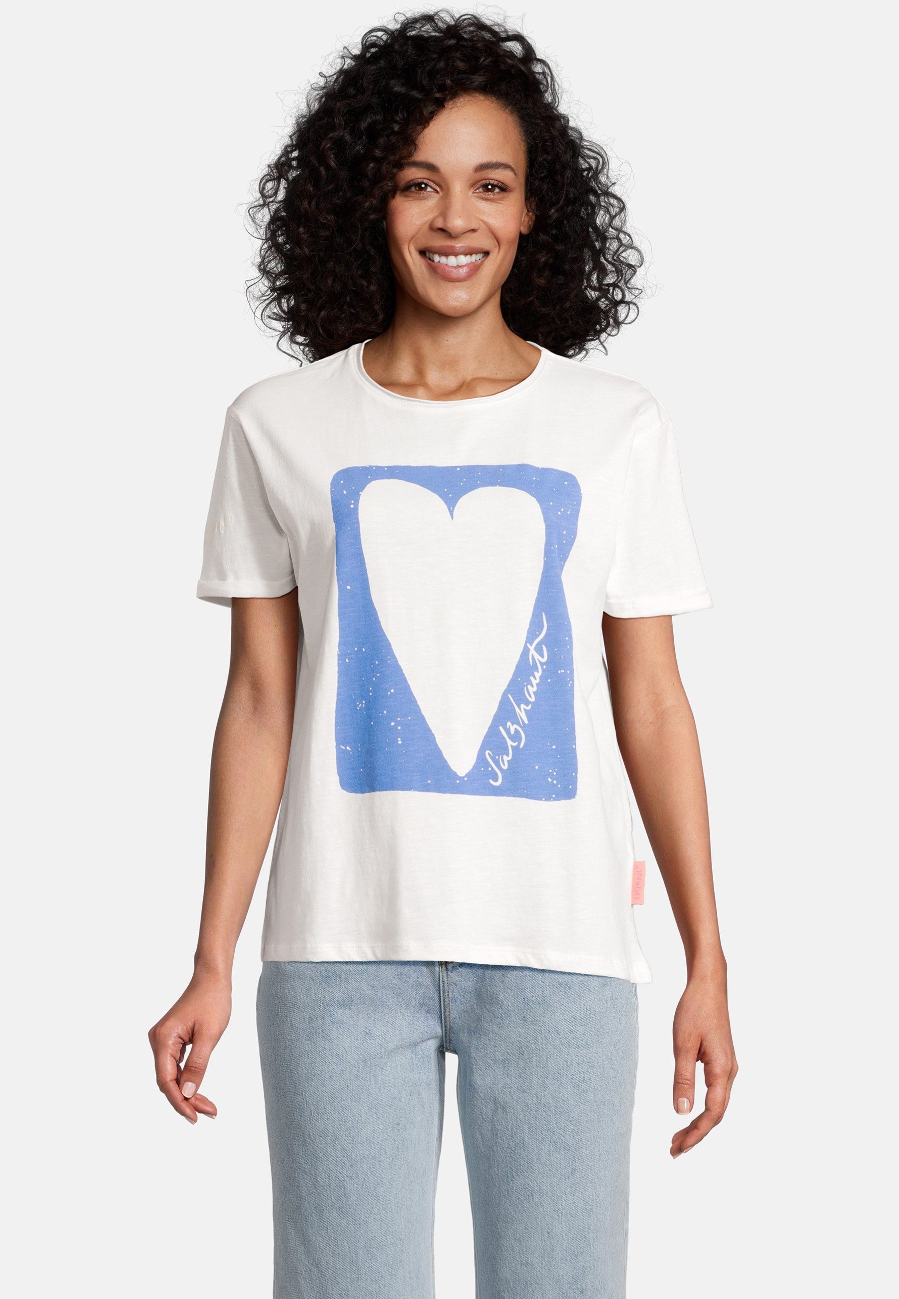 salzhaut T-Shirt PARRHIUS Damen Oversized Der günstig online kaufen