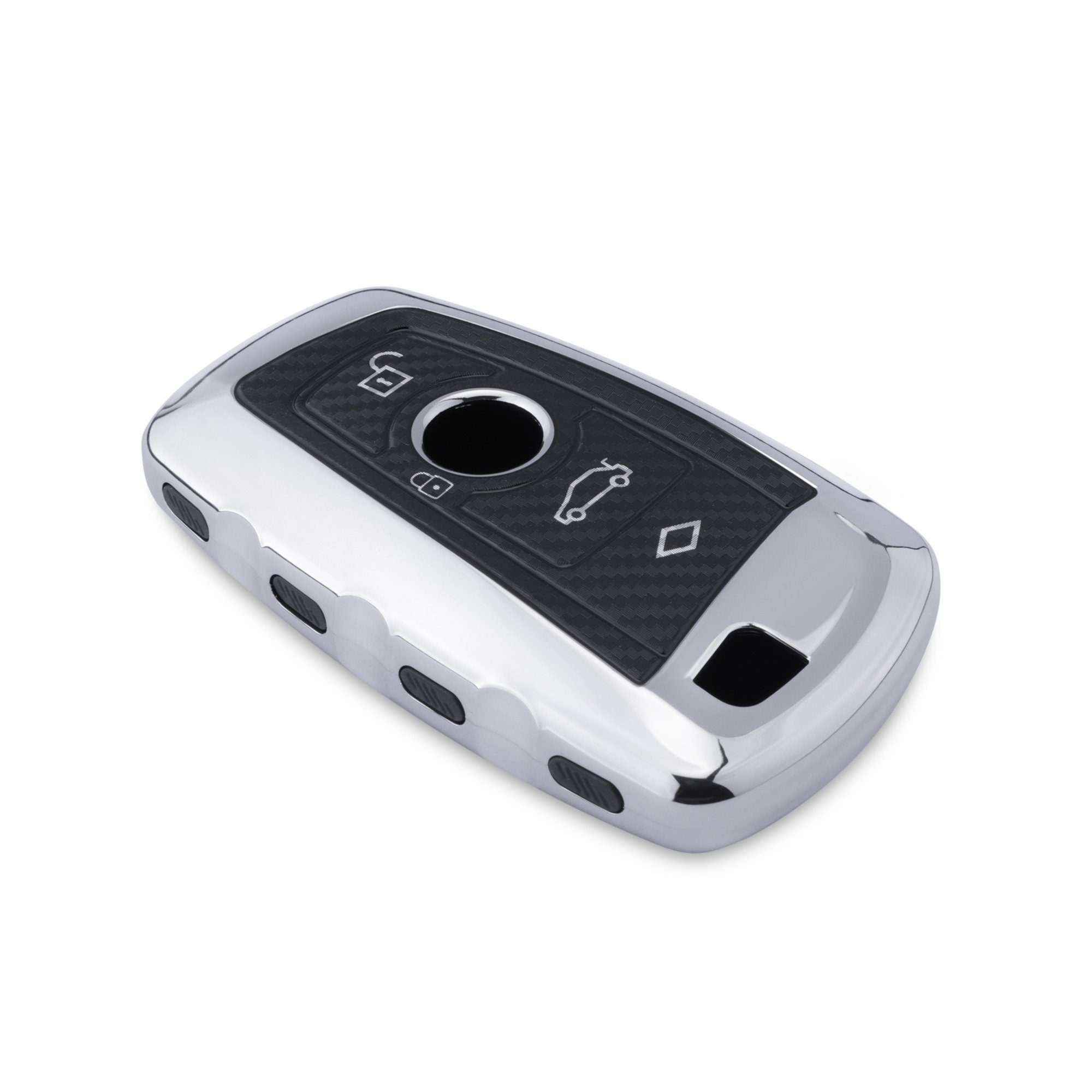 kwmobile Schlüsseltasche Autoschlüssel Hülle für VW Golf 8, TPU Fullbody  Schlüsselhülle Cover Schutzhülle, weiches und elastisches TPU Silikon Auto  Schlüssel Case