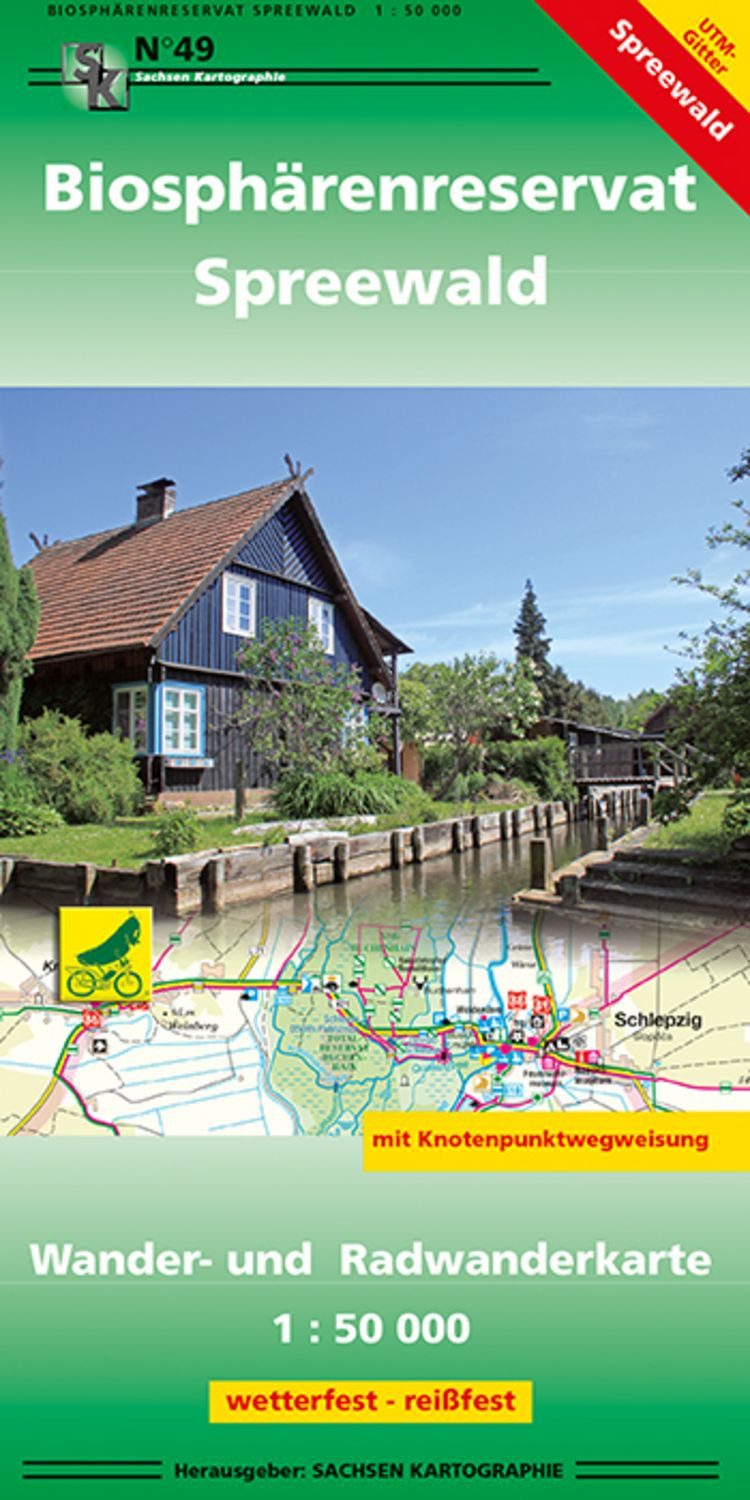 Biosphärenreservat Spreewald 1 : 50 000 / diverse