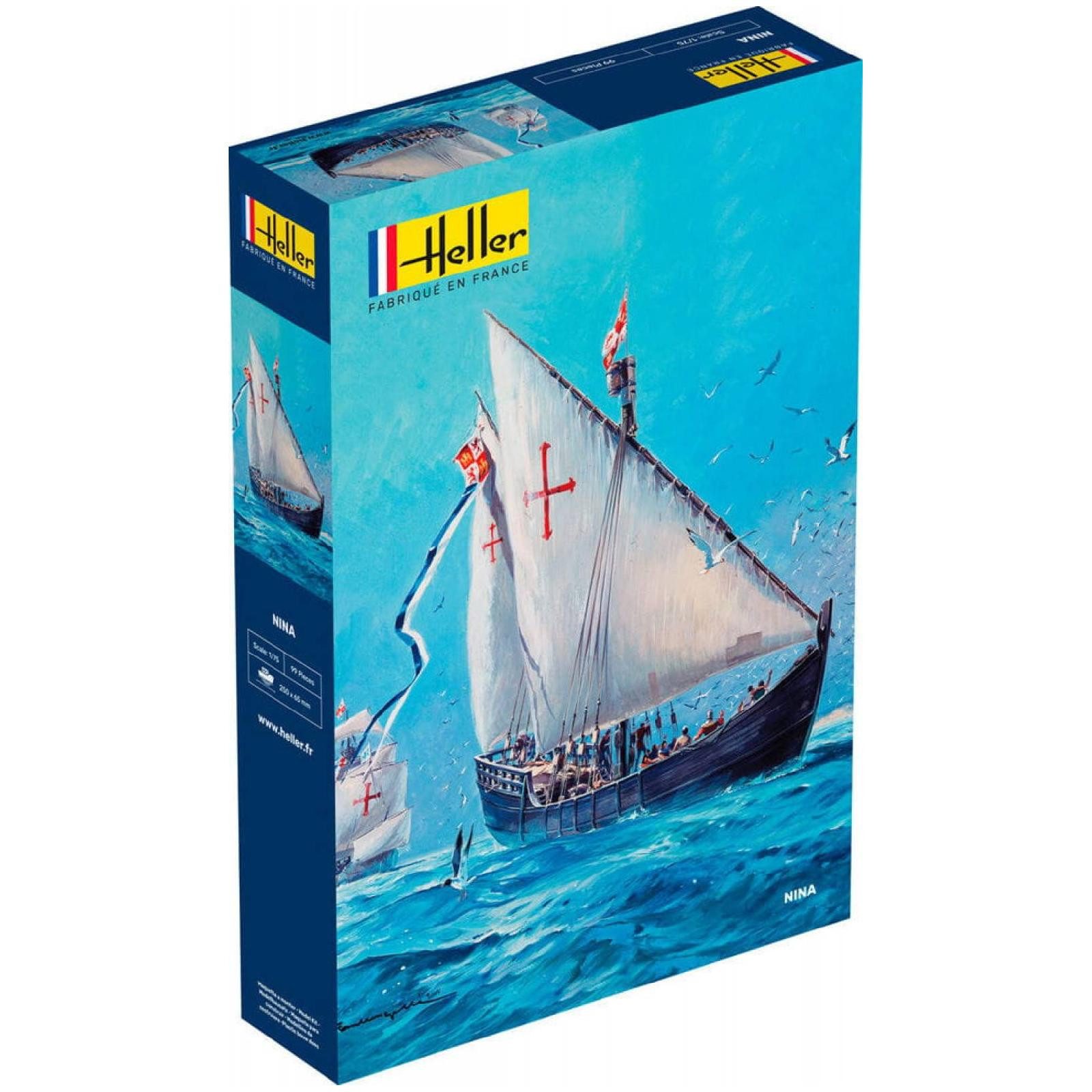Heller Modellbausatz NINA / 1:75, Maßstab 1:75