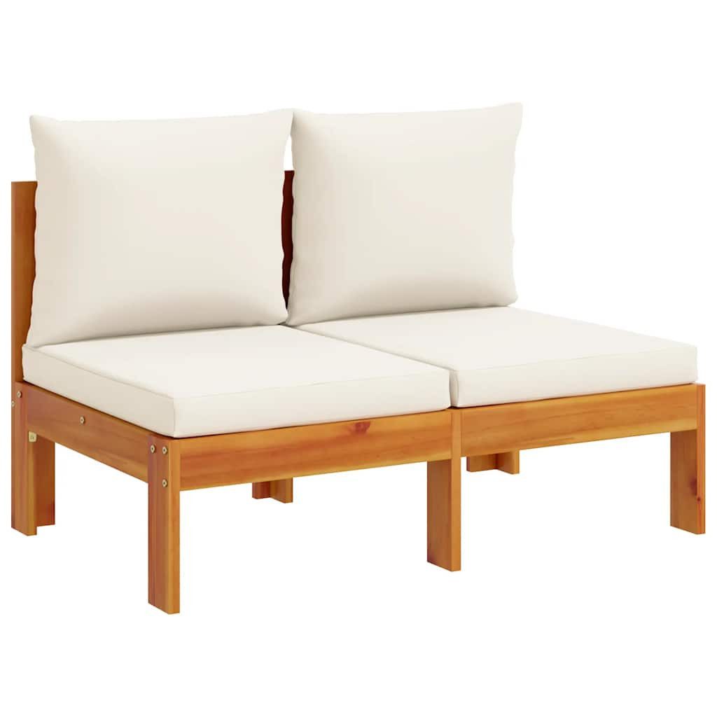 vidaXL Sofaelement Gartensofa ohne Armlehnen mit günstig online kaufen
