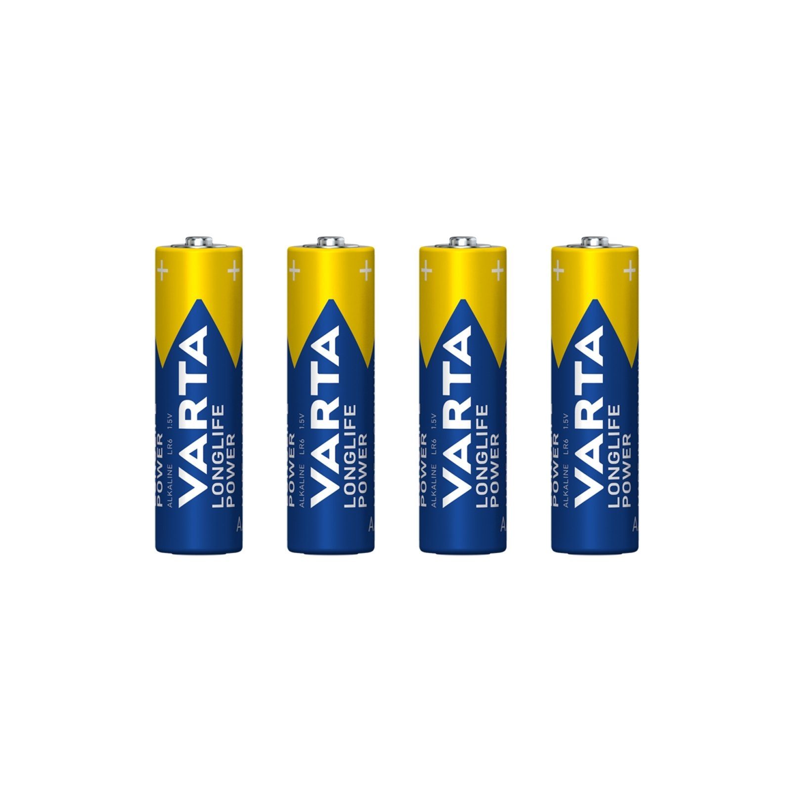 4xAA Batterie VARTA Power Batterie Longlife