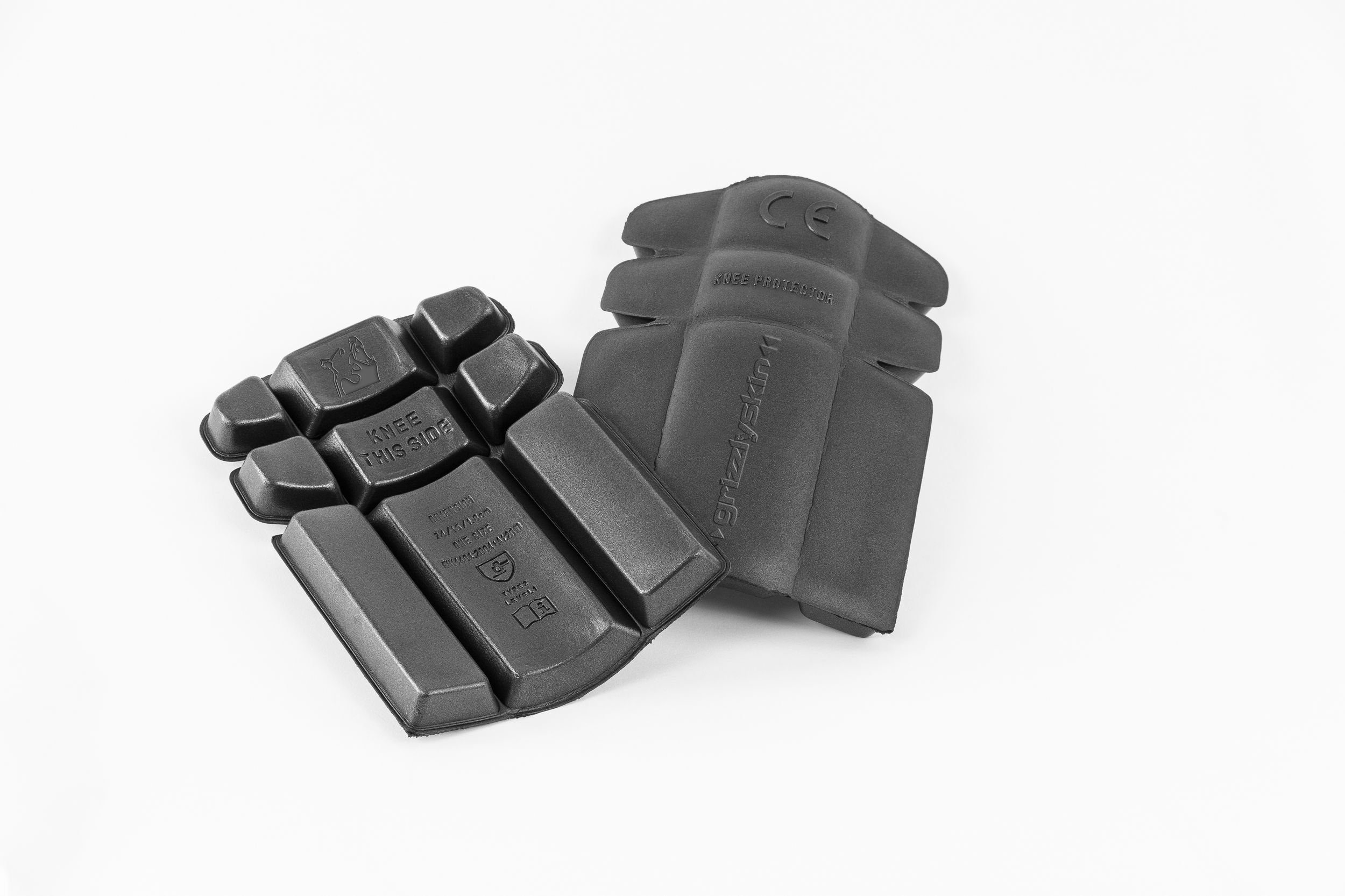 Qualitex Workwear Arbeitshose Kniepolster IRON aus Schaumgummi - Knieschutz für Kniepolstertasche (2-tlg) geeignet für Arbeit, Sport & Freizeit