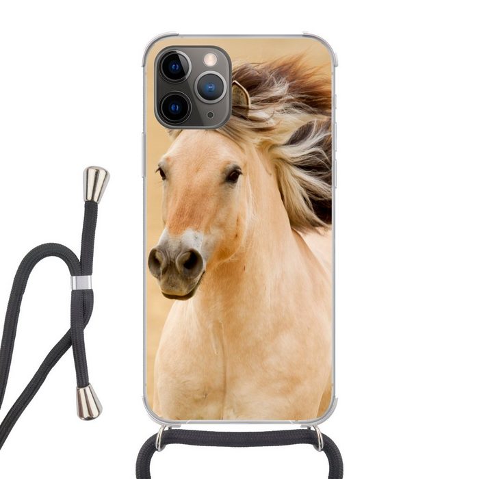 MuchoWow Handyhülle Pferde - Tiere - Mähne - Porträt Handyhülle Telefonhülle Apple iPhone 13 Pro Max