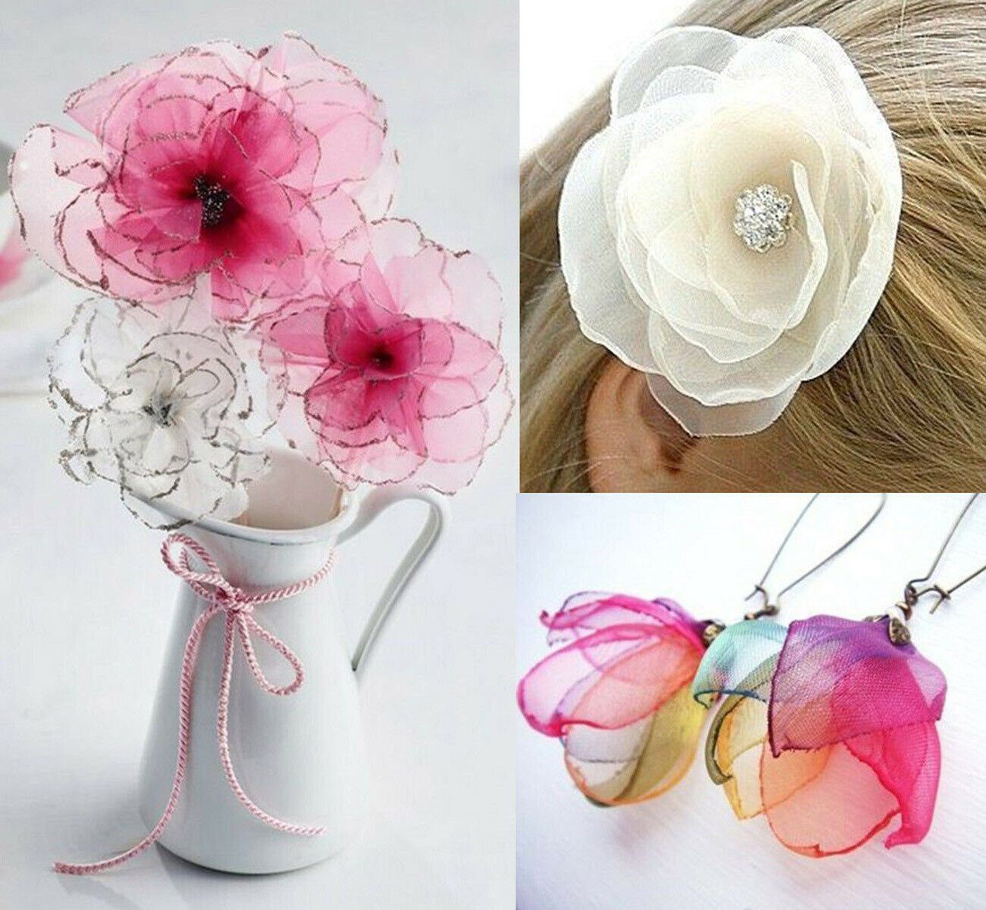 Bomiclss Kalender zum Selbstbasteln 100 Stück Organzasäckchen Organzabeutel Schmuckbeutel 7x9 cm, für Festival Party Hochzeit und die tägliche Platzierung