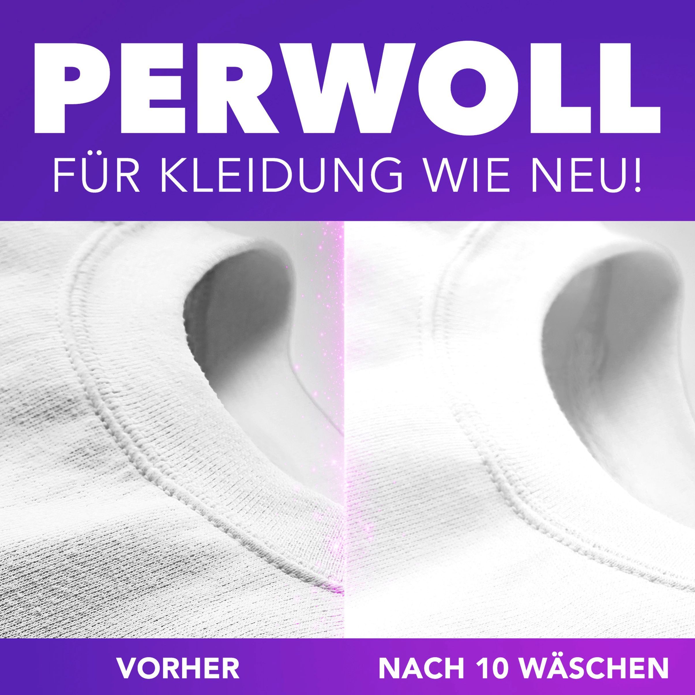 Perwoll White Gel 27 WL Vollwaschmittel (1-St. Flüssigwaschmittel für weiße Wäsche - mit Dreifach-Renew-Technologie)