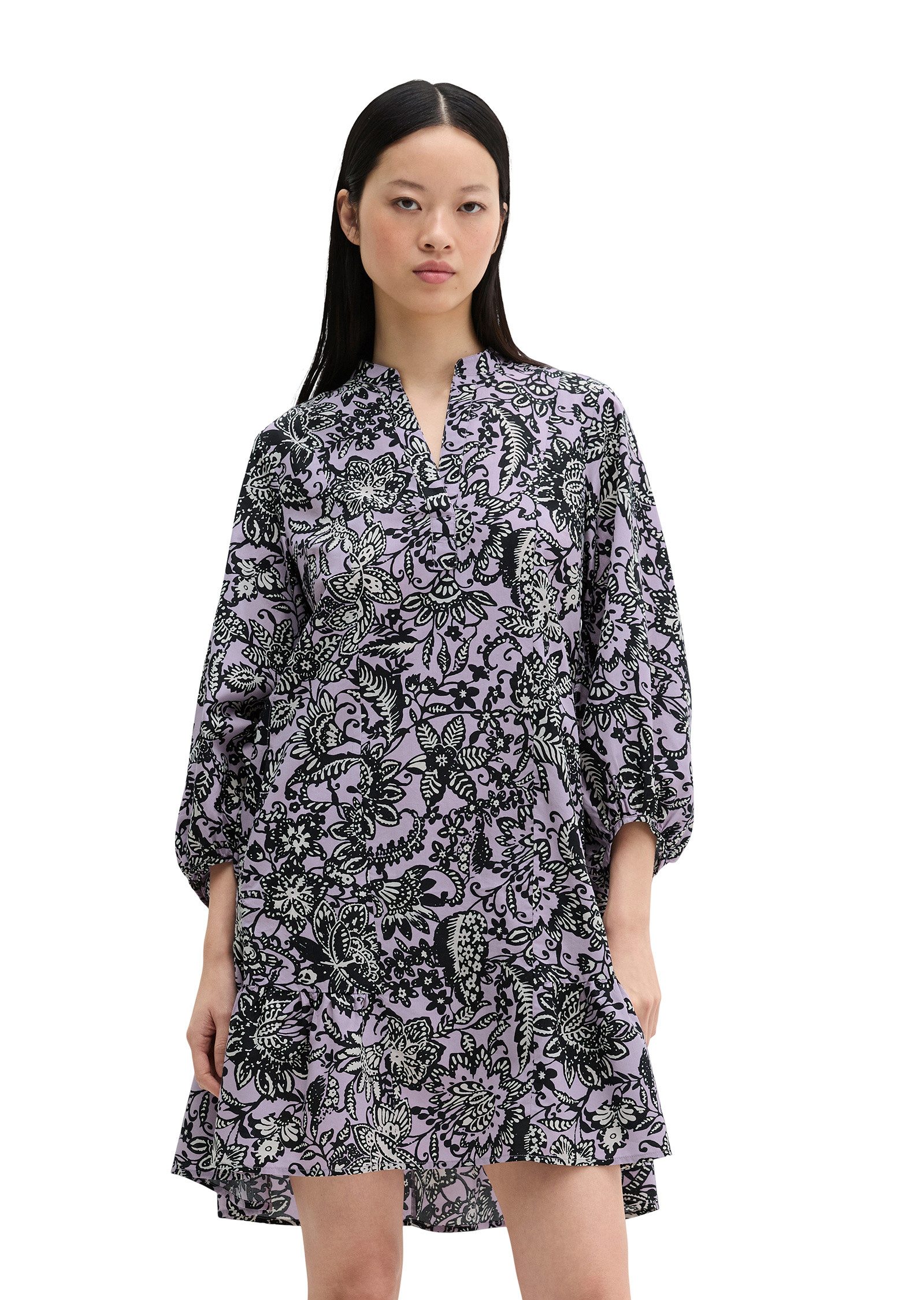 Marc O'Polo Druckkleid aus bedrucktem Light-Popeline günstig online kaufen