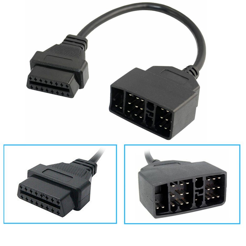 D29C OBD2 Diagnose Kabel 22pin zu 16pin Buchse OBDII Adapter f Toyota Elektro-Kabel