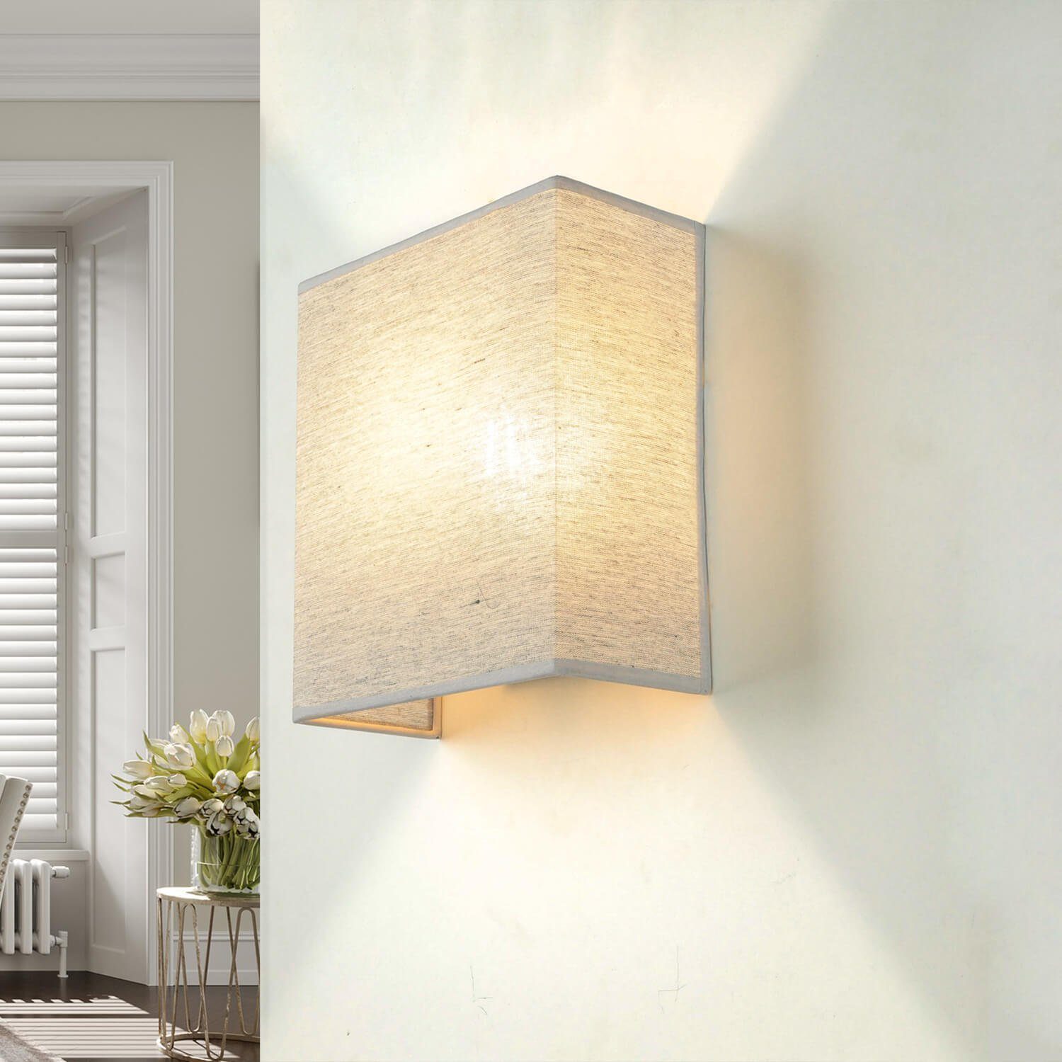 Licht-Erlebnisse Wandleuchte ALICE, ohne Leuchtmittel, Wandlampe günstig online kaufen