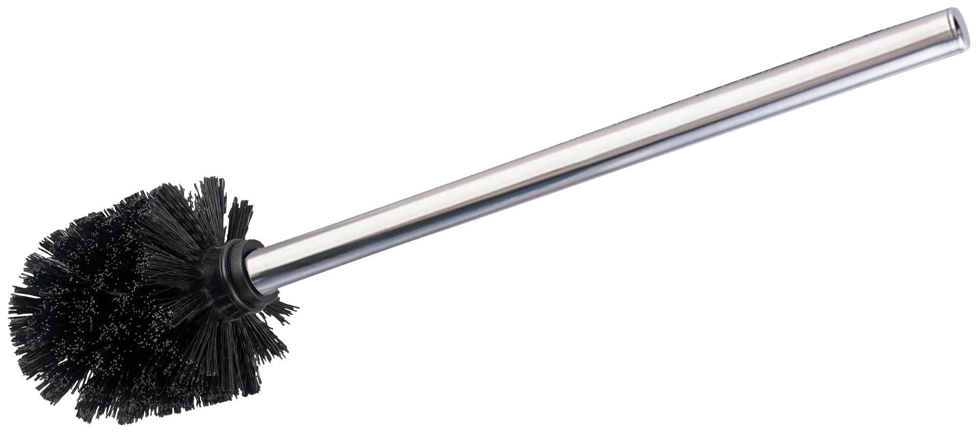 WENKO WC-Reinigungsbürste, (Set, 3-tlg), schwarz, mit Edelstahl Griff