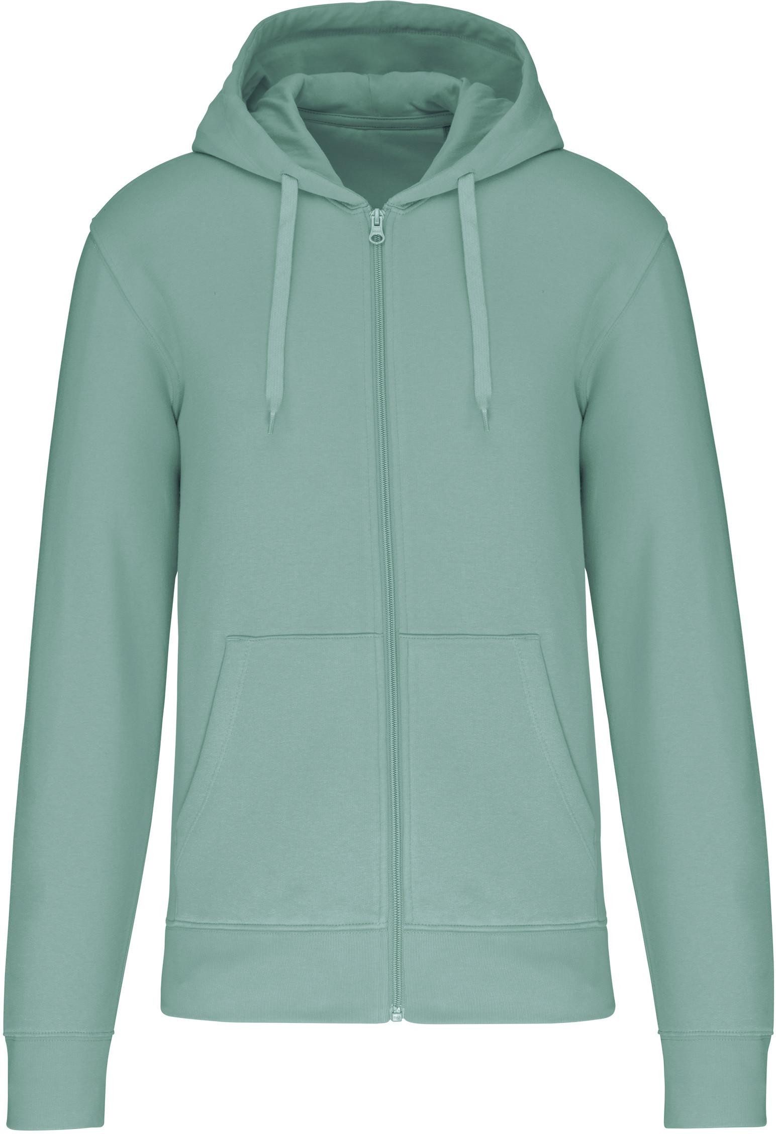 Kapuzensweatjacke Umweltfreundliches Kapuzensweatshirt mit Reißverschluss Herr