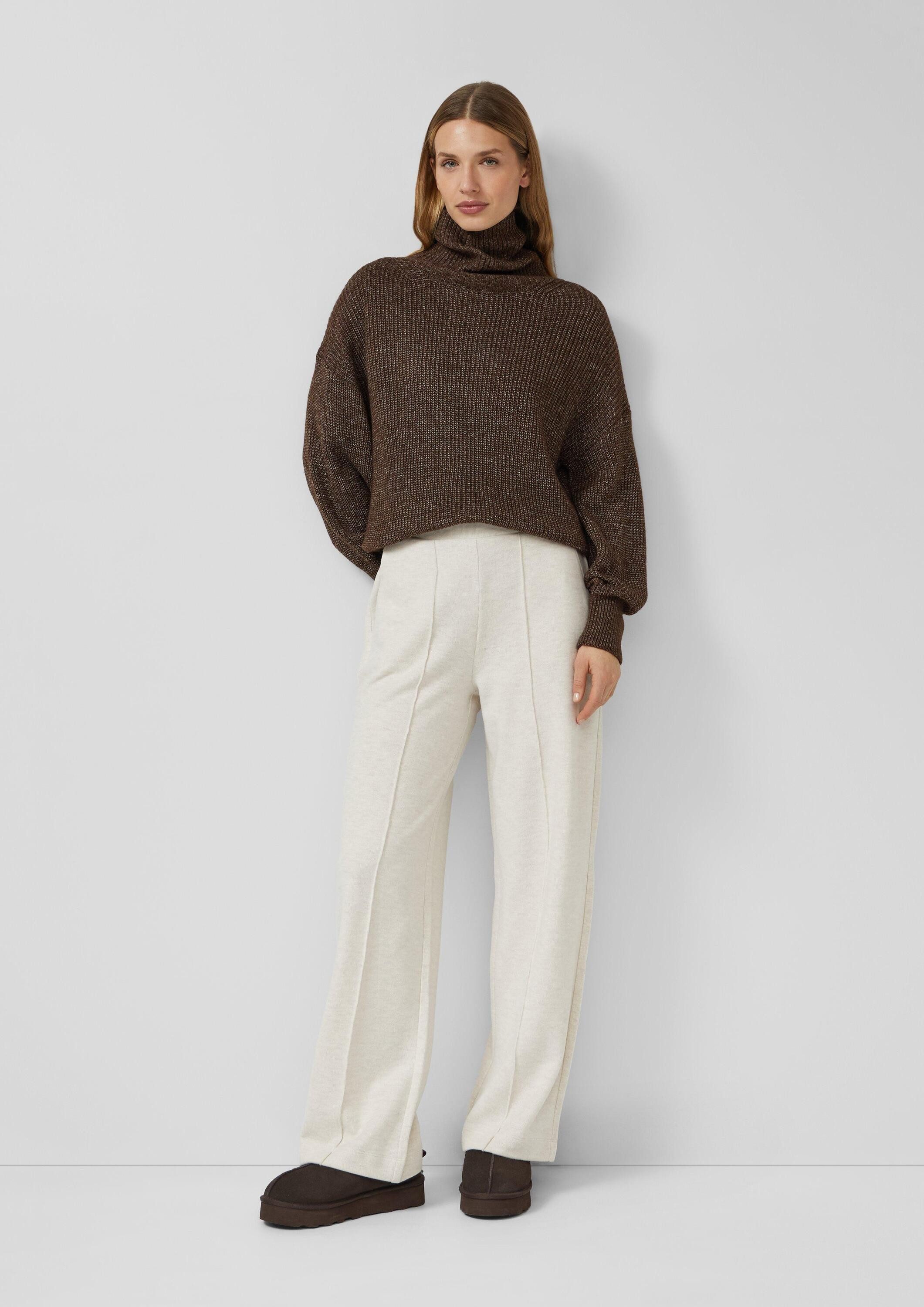 s.Oliver Chinos Hose Weiche Sweathose mit Biesen günstig online kaufen