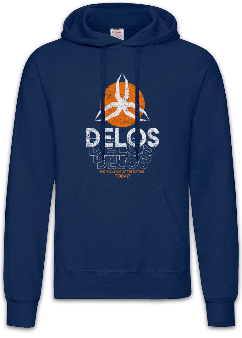 Hoodie Delos Herren Hoodie Cowboy Robot Yul Roboter Westworld Brynner Kult