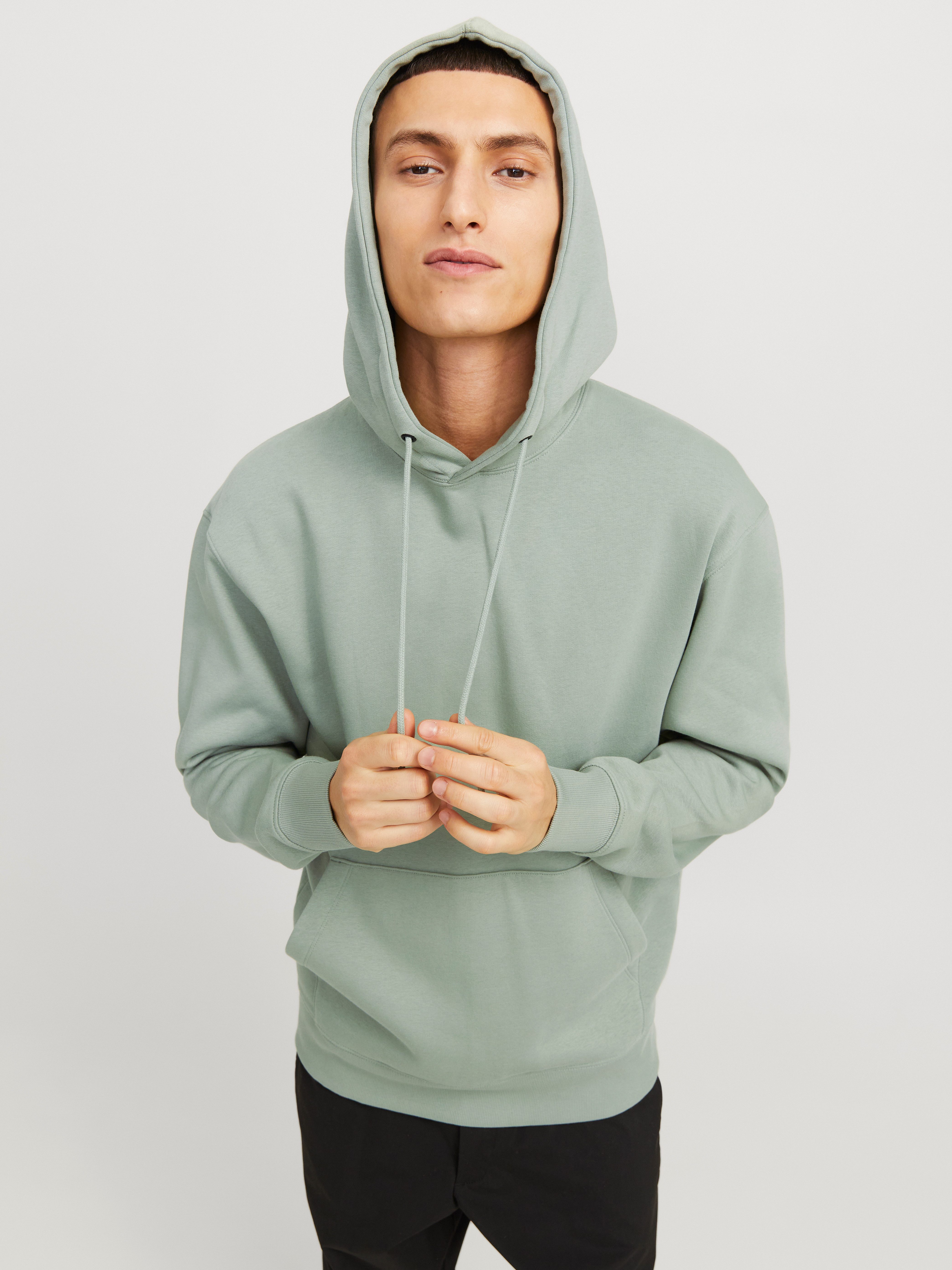 Jack & Jones Kapuzensweatshirt JJESTAR BASIC SWEAT HOOD NOOS mit Rippbündch günstig online kaufen