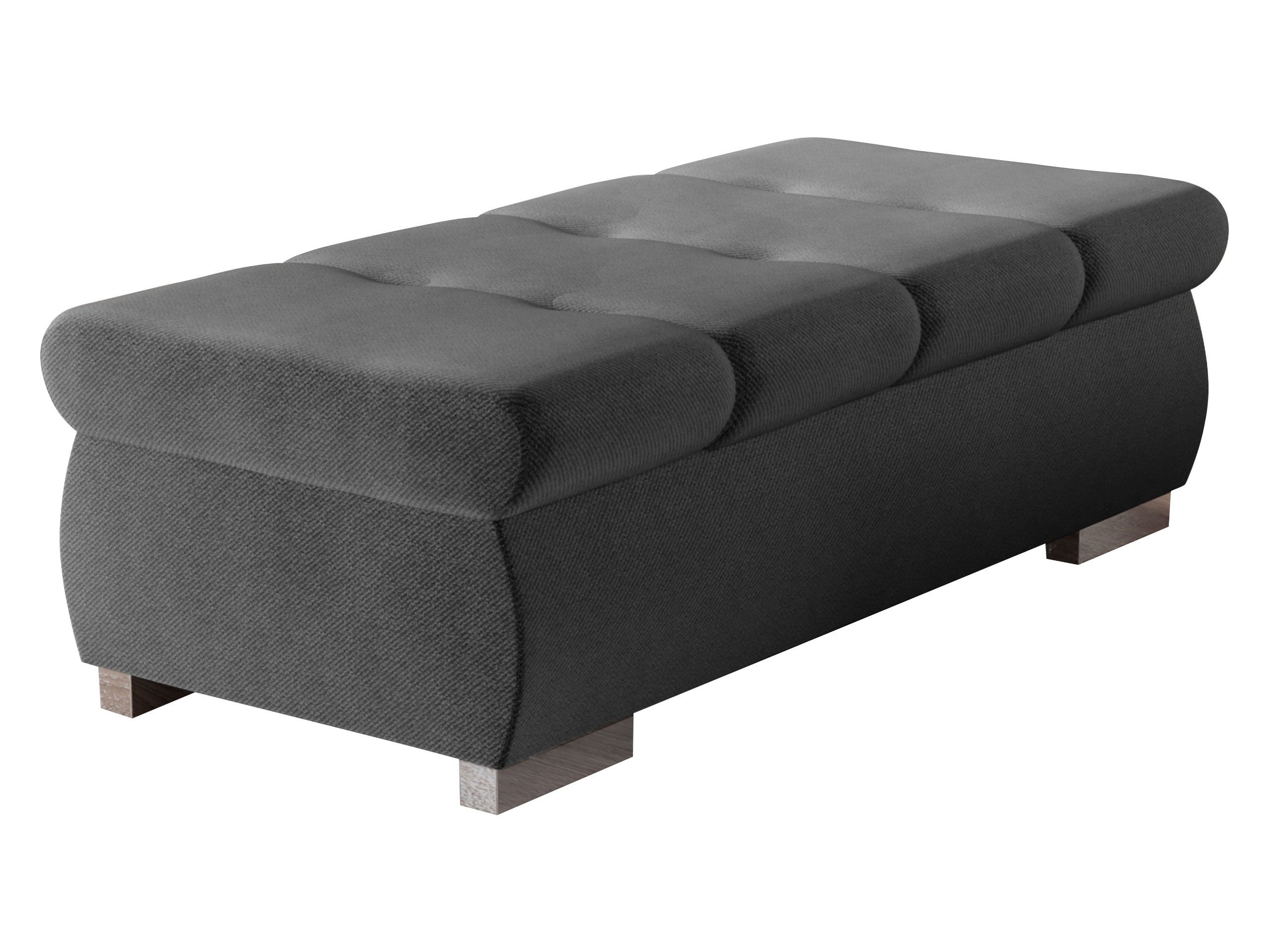 MIRJAN24 Polsterhocker Orkan Groß, Holzkonstruktion, 120x60x39 günstig online kaufen