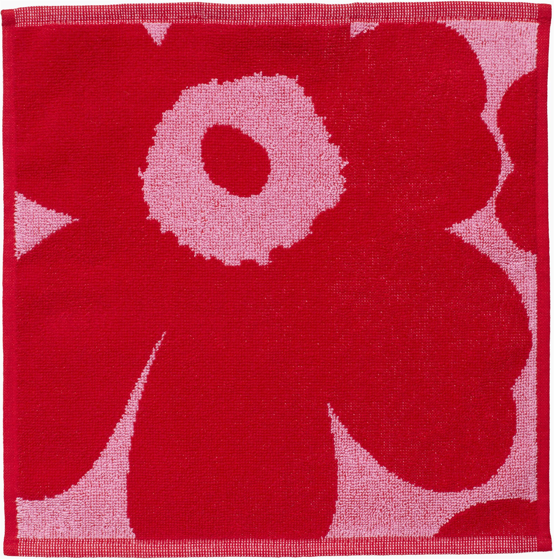Marimekko Seiftuch UNIKKO, (1-St), rosa,rot