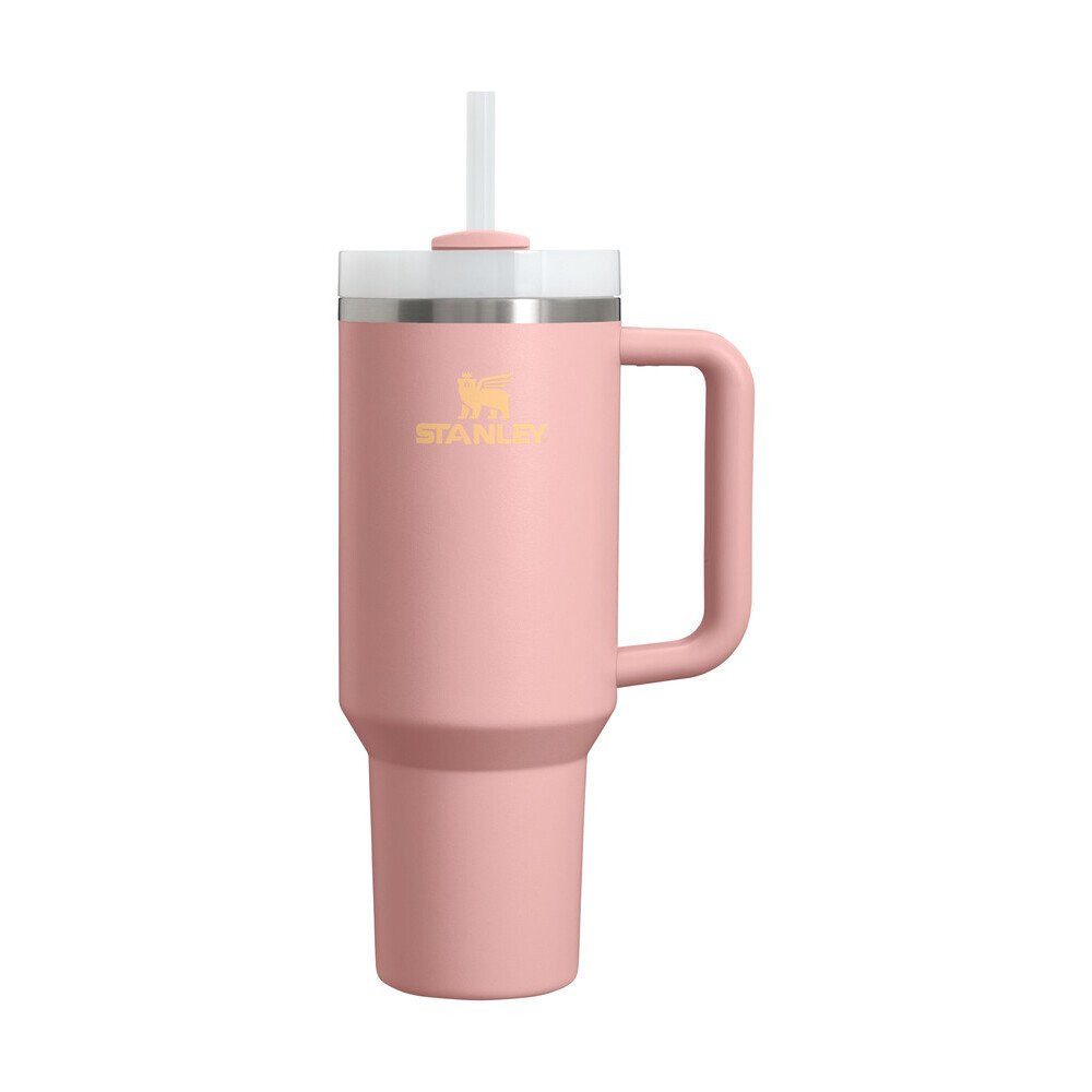 STANLEY Tumbler-Glas Tumbler H2.0 FlowState™ 1,18 l Quencher® Peach Rose, Recycelter 18/8-Edelstahl
