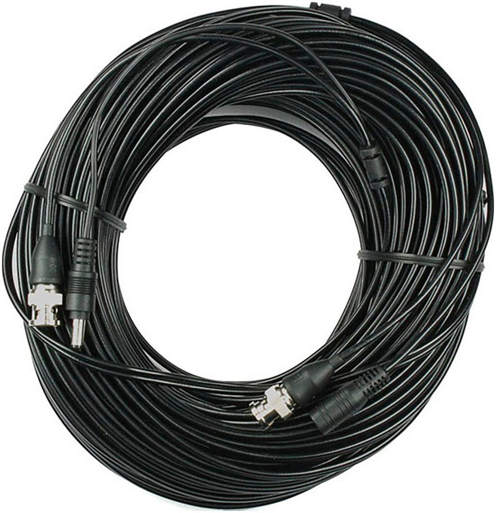 LUPUS ELECTRONICS Kombikabel steckfertig, Strom- und Videoleitung Video-Kabel, (1000 cm)