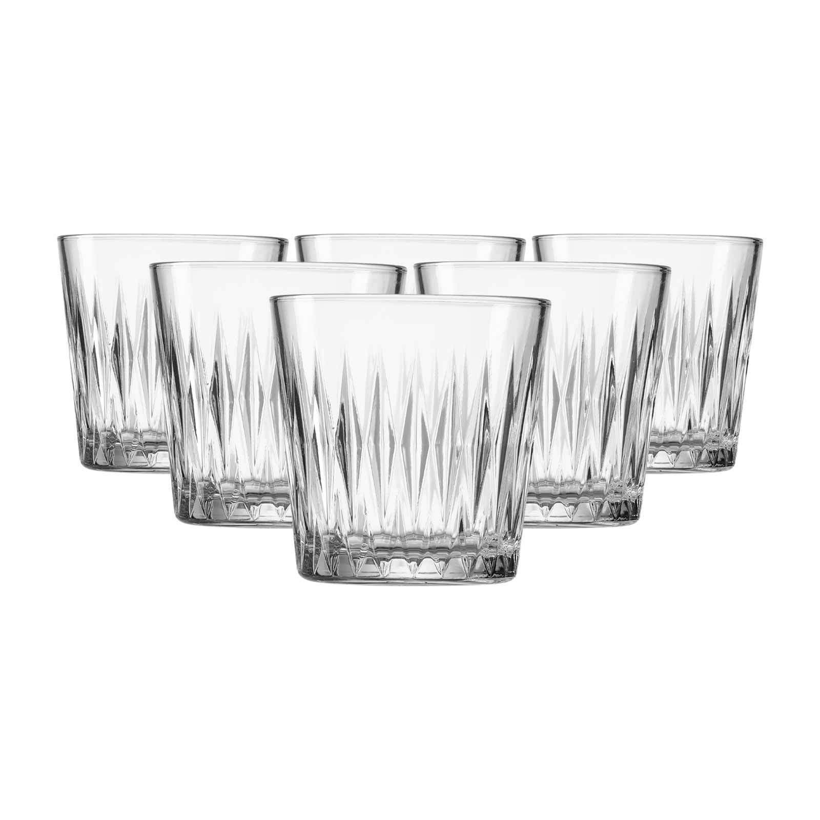 Ritzenhoff & Breker Whiskyglas Nobel Whiskygläser 300 ml 6er Set, 6-tlg., Glas