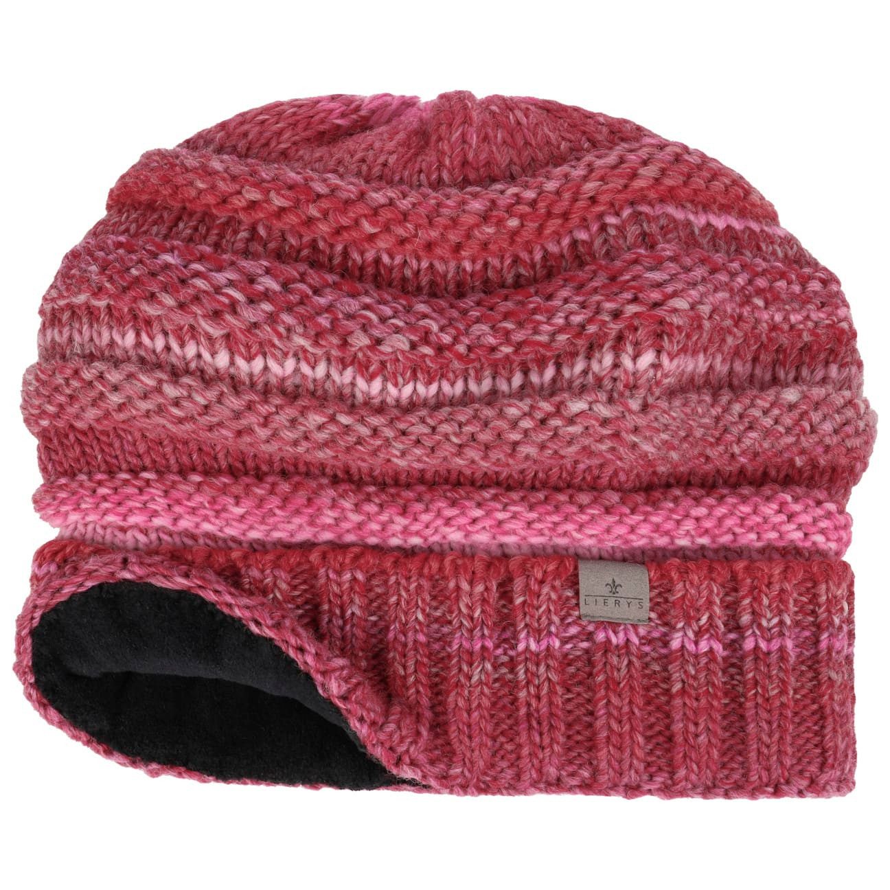 Lierys Beanie (1-St) Strickmütze mit Futter, Made in Germany