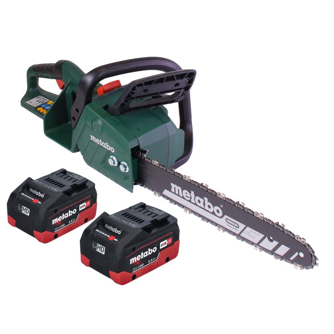 metabo Akku-Kettensäge MS 36-18 LTX BL 40 Akku Kettensäge 36 V (2x 18 V) 40 cm 22 m/s Brus