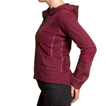 PANASIAM Wolljacke Damenjacke mit Strickverzierung