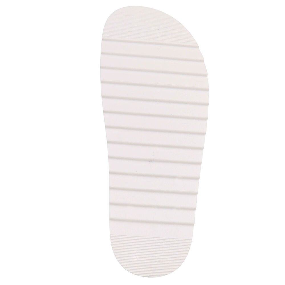Ital-Design Bequeme Damen Sandalen mit verstellbarem Riemen Riemchensandalette (91512327) Keilabsatz/Wedge Keilsandaletten in Weiß