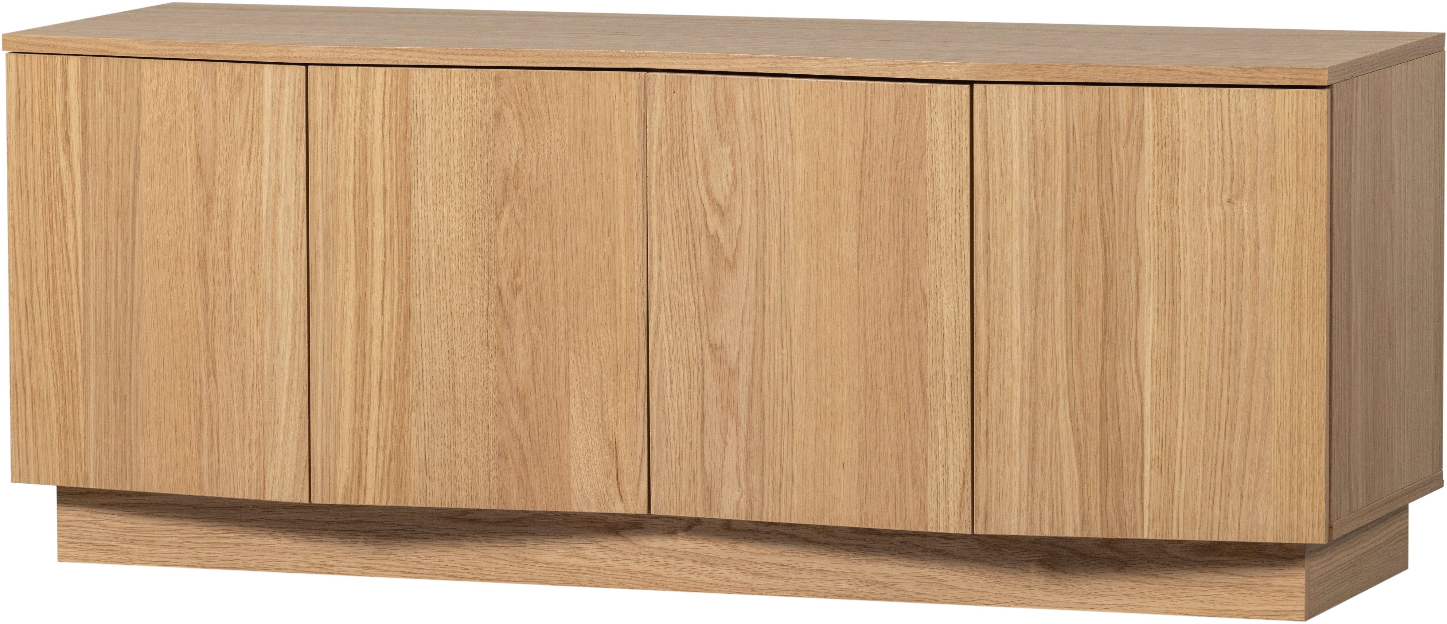 WOOOD Lowboard WOOOD ZUMA TV-MÖBEL, Zuma TV-Kommode Eiche bietet Stil, Stauraum und einzigartiges Design