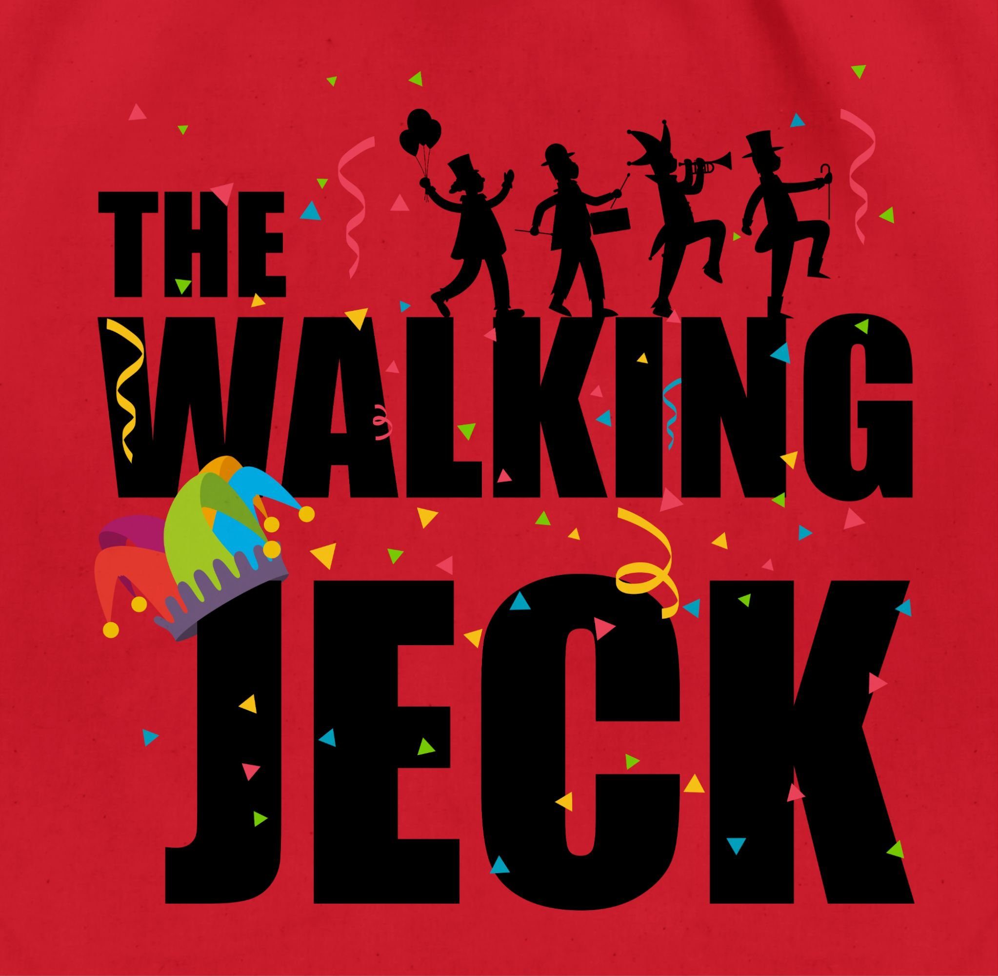 Shirtracer Turnbeutel The Walking Jeck Kostüm I Jecken Karneval I Fastnacht I Fasnacht I Fas, Karneval & Fasching