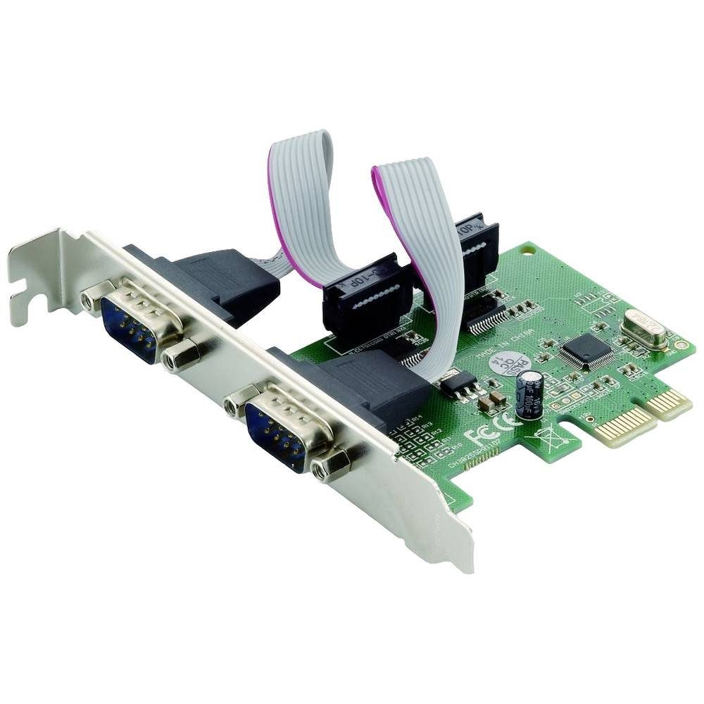 Serielle 2-Port PCI-Express-Karte Modulkarte