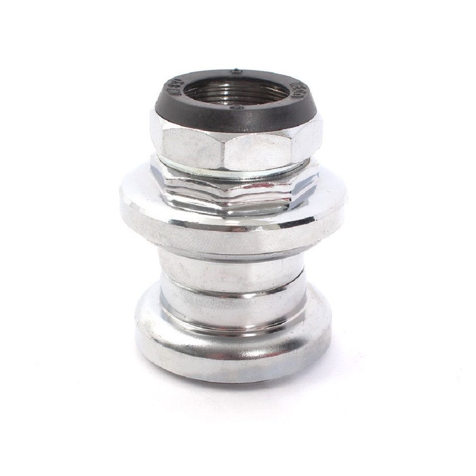 KHEbikes Lenkervorbau KHE NECO 1b BMX Steuersatz 1 Zoll Gewinde Old School Silber, BMX KHEbikes