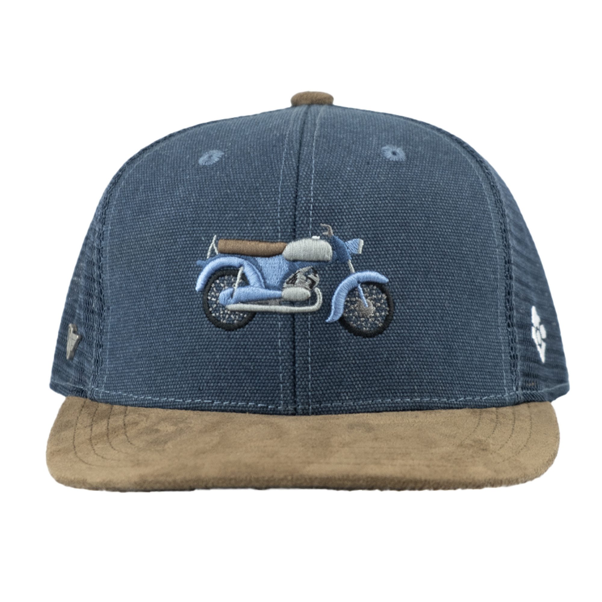 Bavarian Caps Snapback Cap Bavarian Caps "Zündapp v2" Snapback Cap - dunkelgrau (Basecap, Meshcap, Snapback Cap, Trucker Kappe)