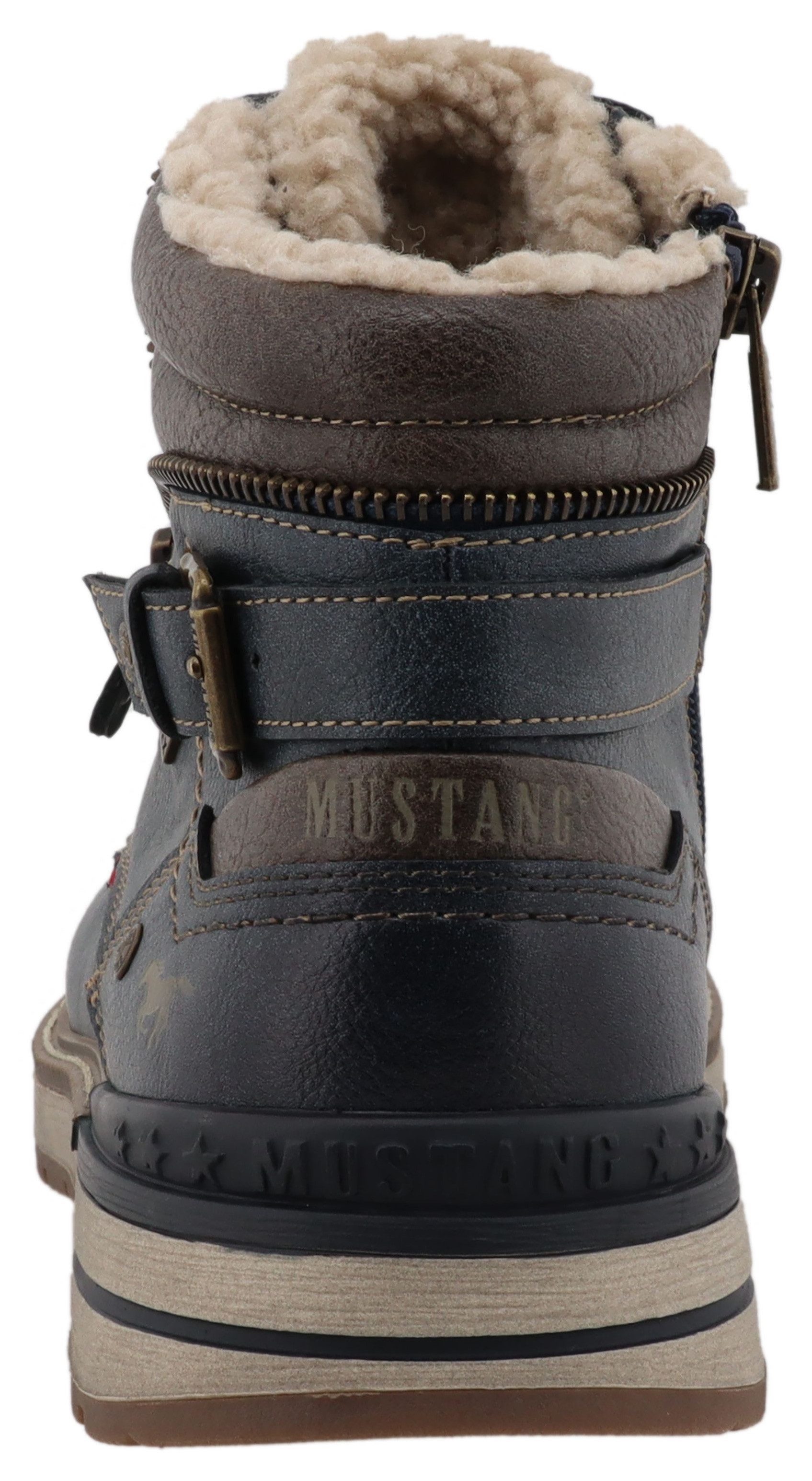 Mustang Shoes Maril Winterboots Workerboots, Schnürboots mit TEX-Ausstattung