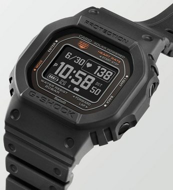 CASIO G-SHOCK DW-H5600-1ER Smartwatch, Solaruhr, Armbanduhr, Herrenuhr, Stoppfunktion,Herzfrequenzmesser