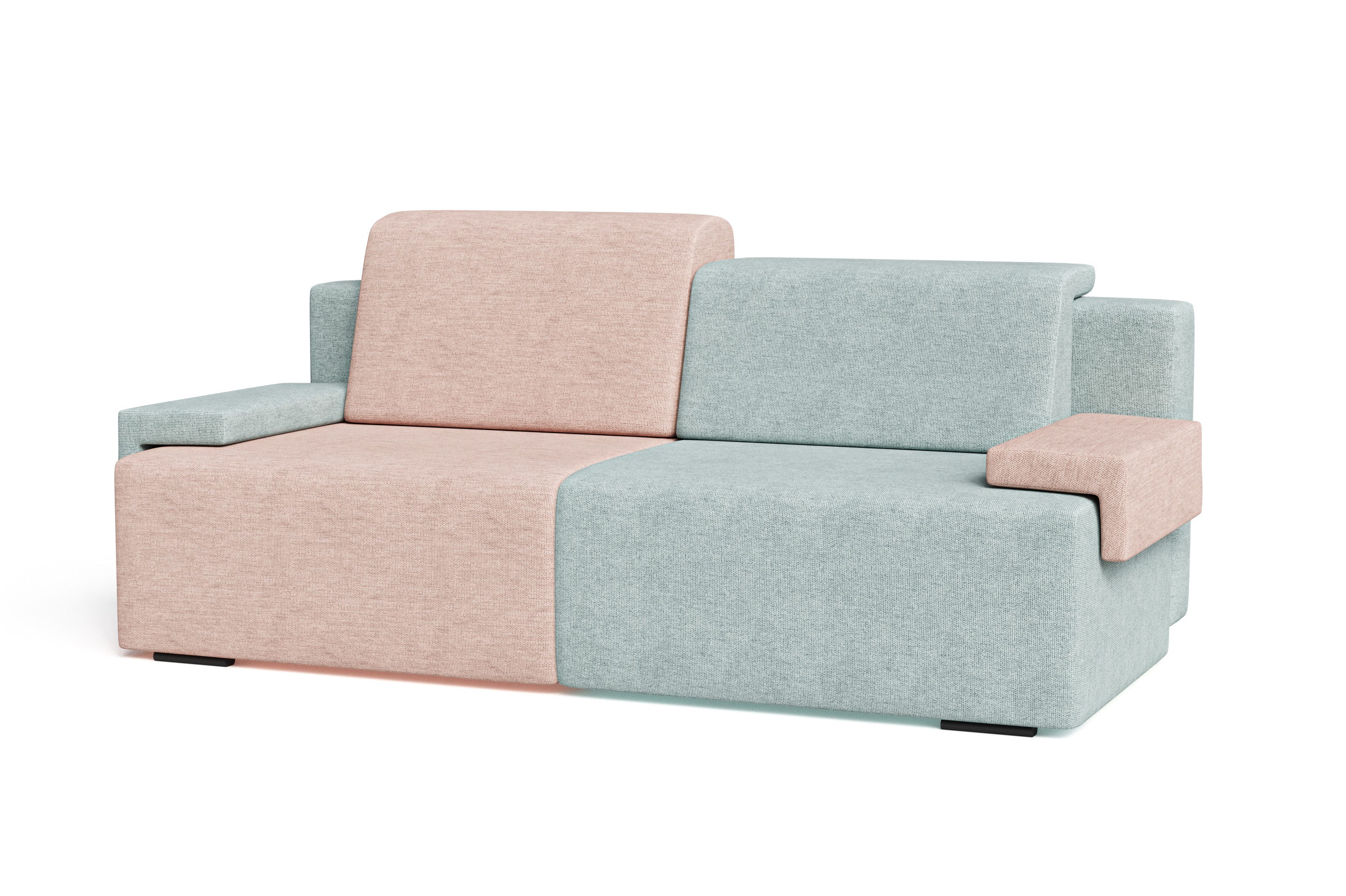 Schmutziges Rosa +Türkis (Diosa 60 + 70)