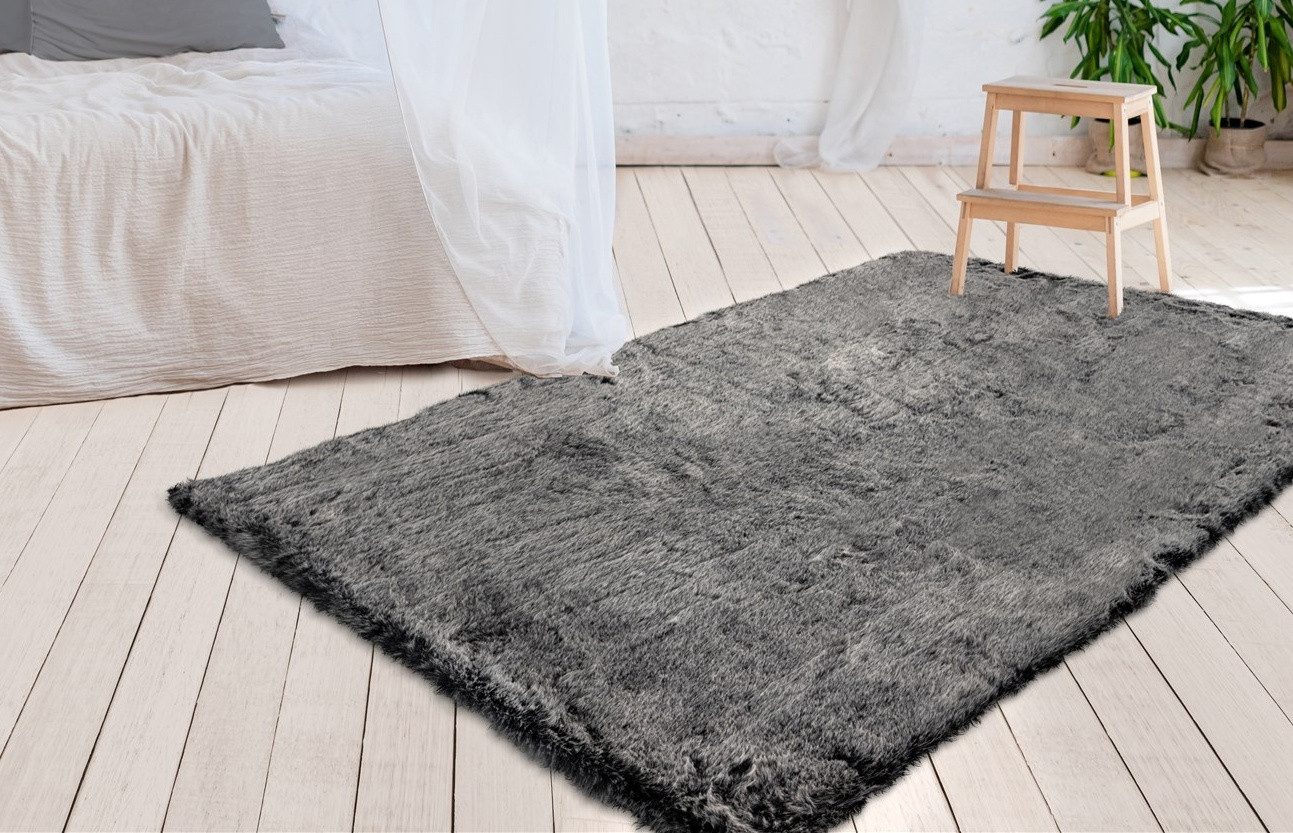 Hochflor-Teppich Aysu