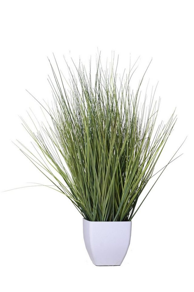 VIVANNO, künstlich Gras cm - Grün Höhe Kunstgras Kunstpflanze PALO Kunstpflanze im 15x15x60, 60 - Topf