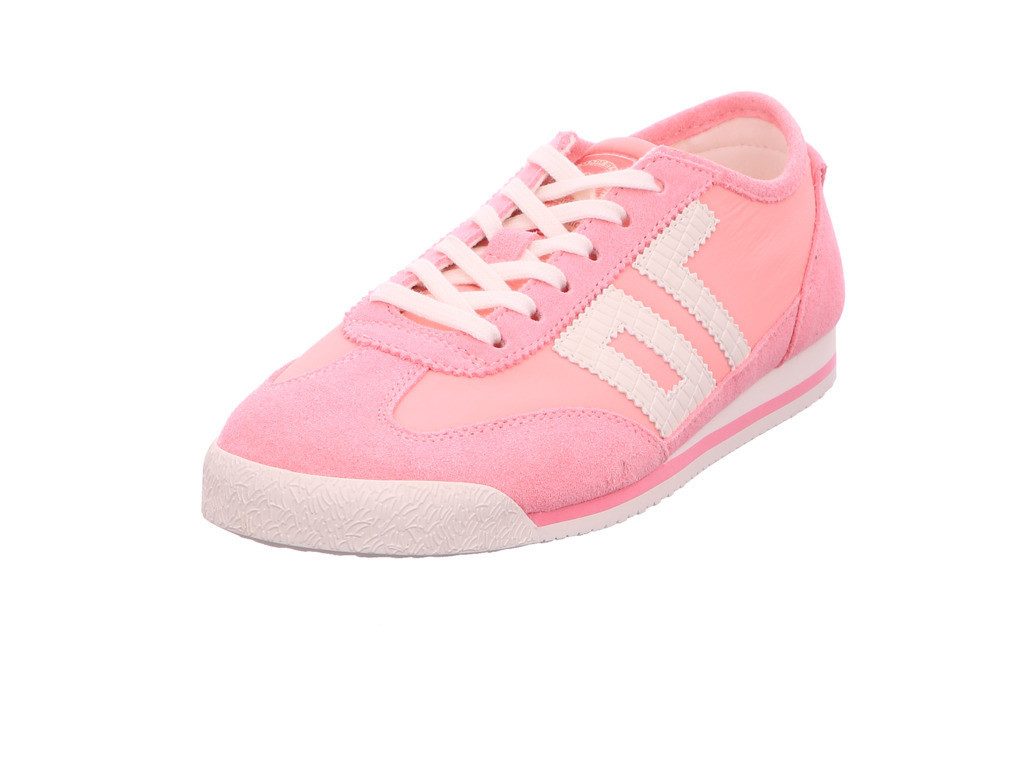 Back 70 LEON Suede Nylon Pink Schnürschuh