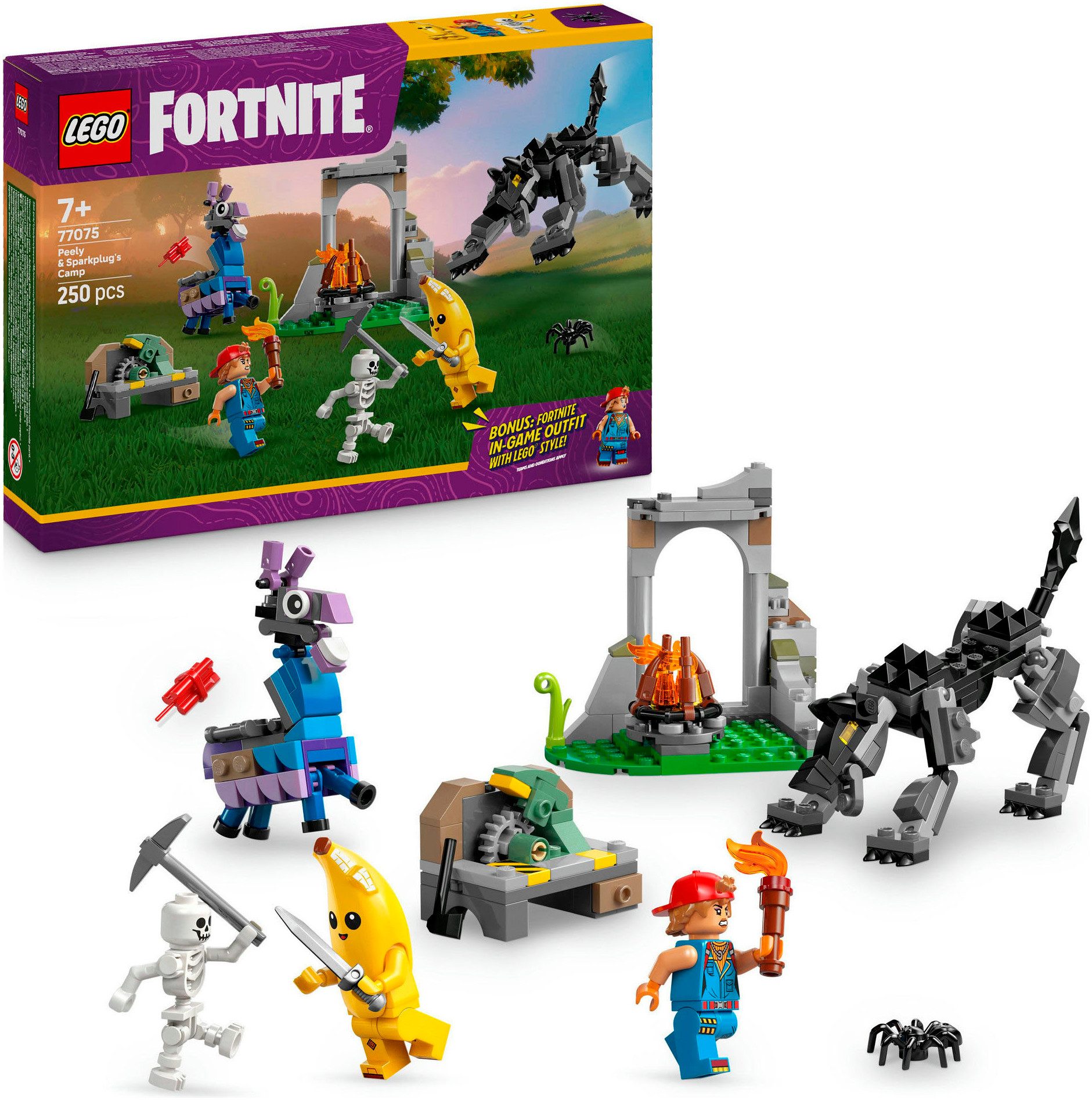 Das Lager von Schali und der Zündkerzenkünstlerin (77075) Konstruktionsspielsteine
