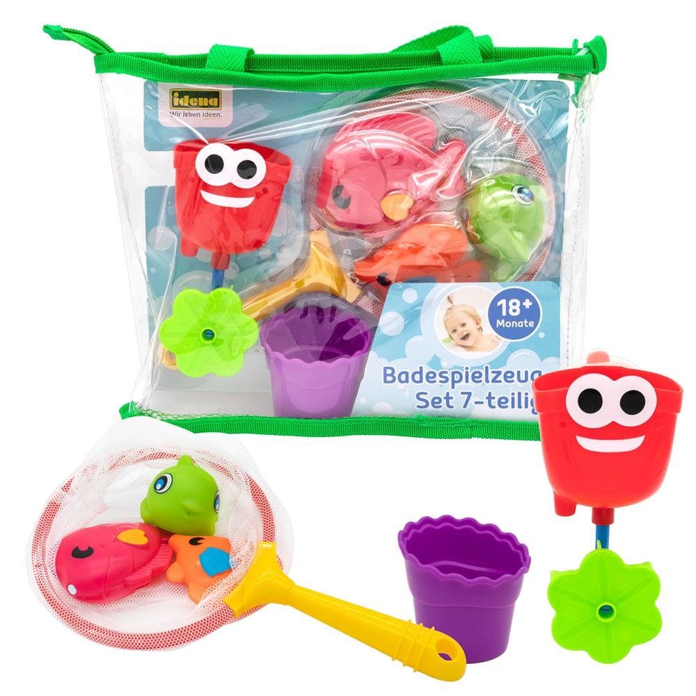 Idena Badespielzeug Badespielzeug-Set, 6-teiliges Wasserspielzeug Badewanne günstig online kaufen