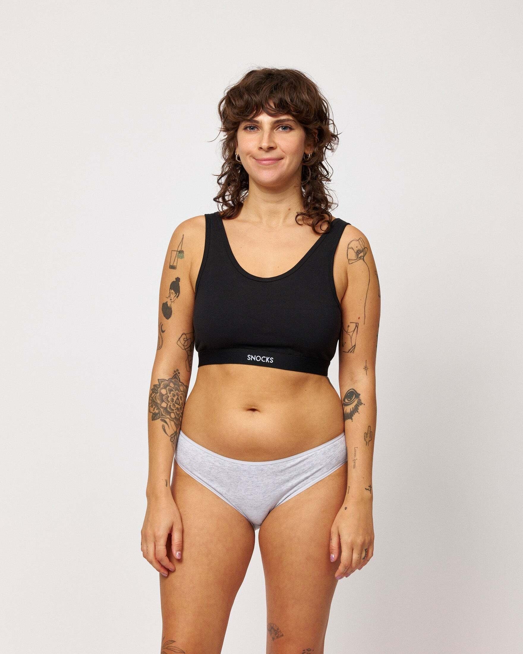 SNOCKS Slip Unterwäsche Damen Unterhosen (3-St) aus Bio-Baumwolle, passt wie eine zweite Haut – Bild 3 von 5