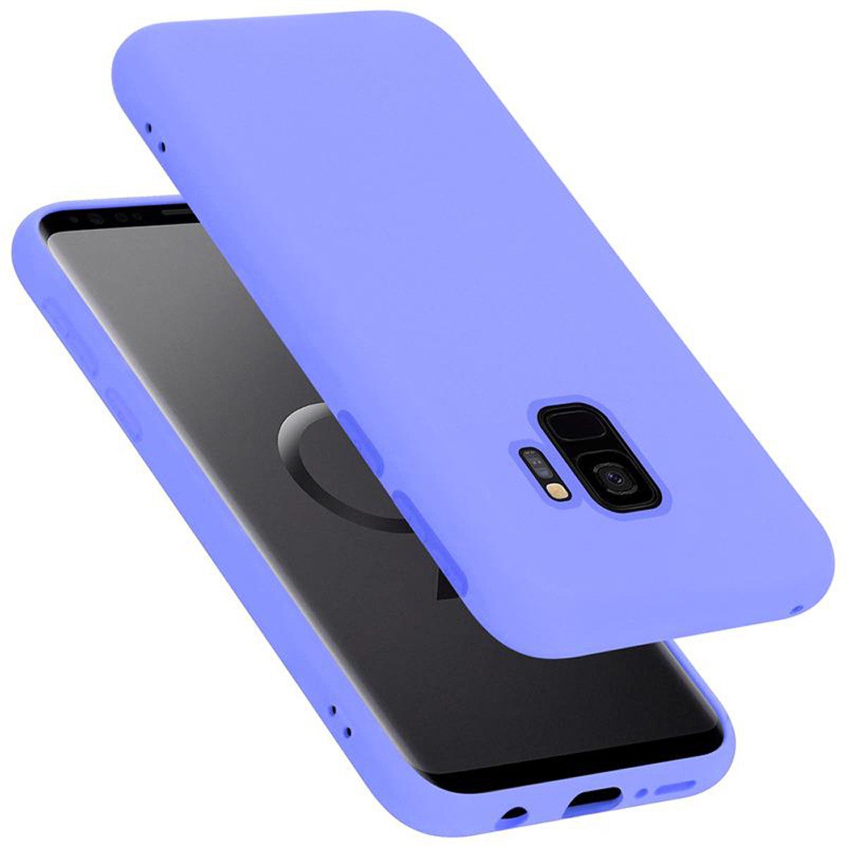 Cadorabo Handyhülle für Samsung Galaxy S9 Hülle Samsung Galaxy S9, Flexible Hülle TPU Silikon Schutzhülle Back Cover Case